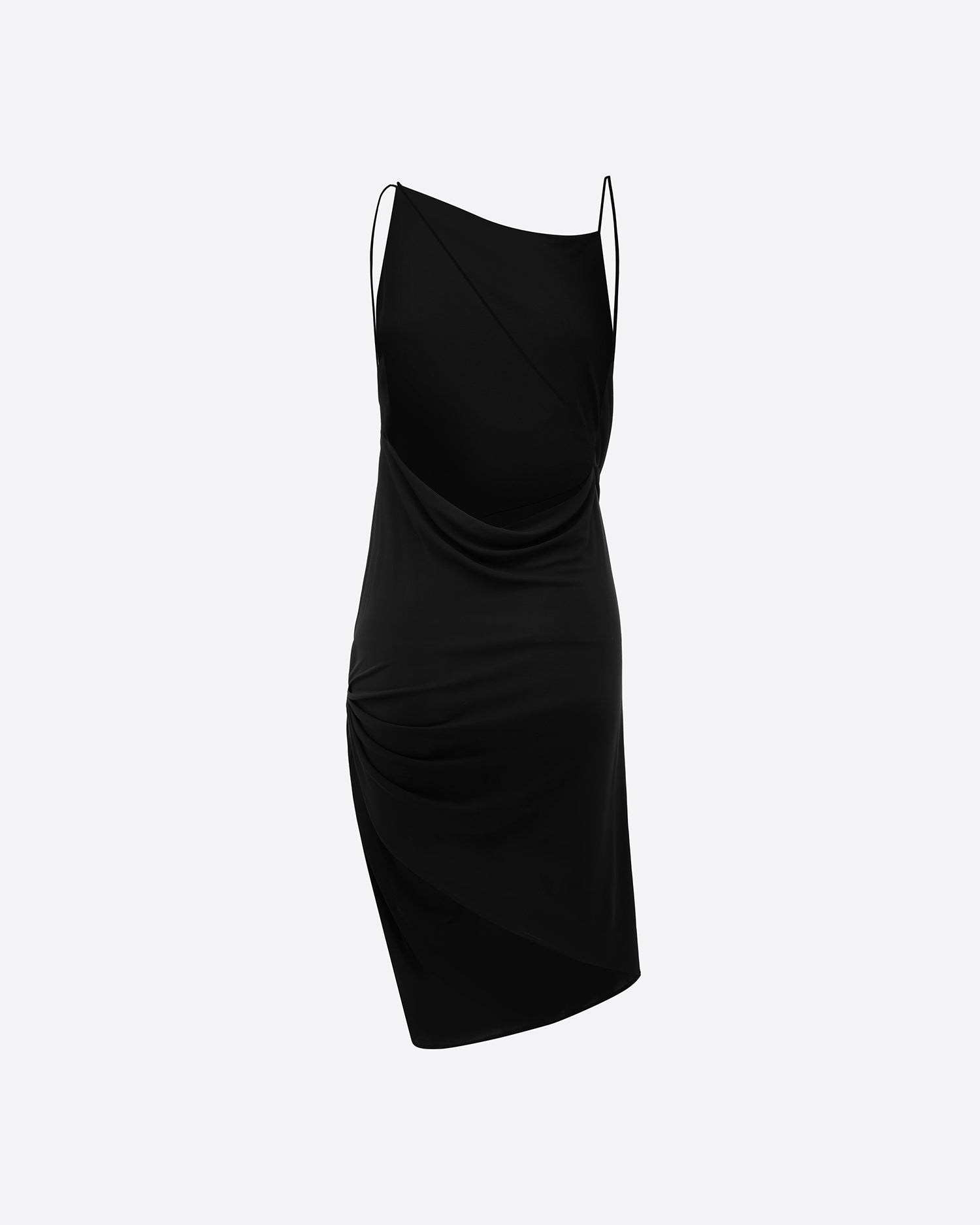 Twist Mini Dress in Jersey