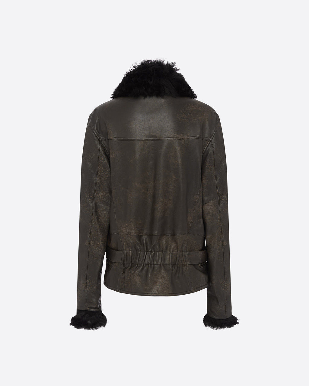 Biker Jacket in Leather