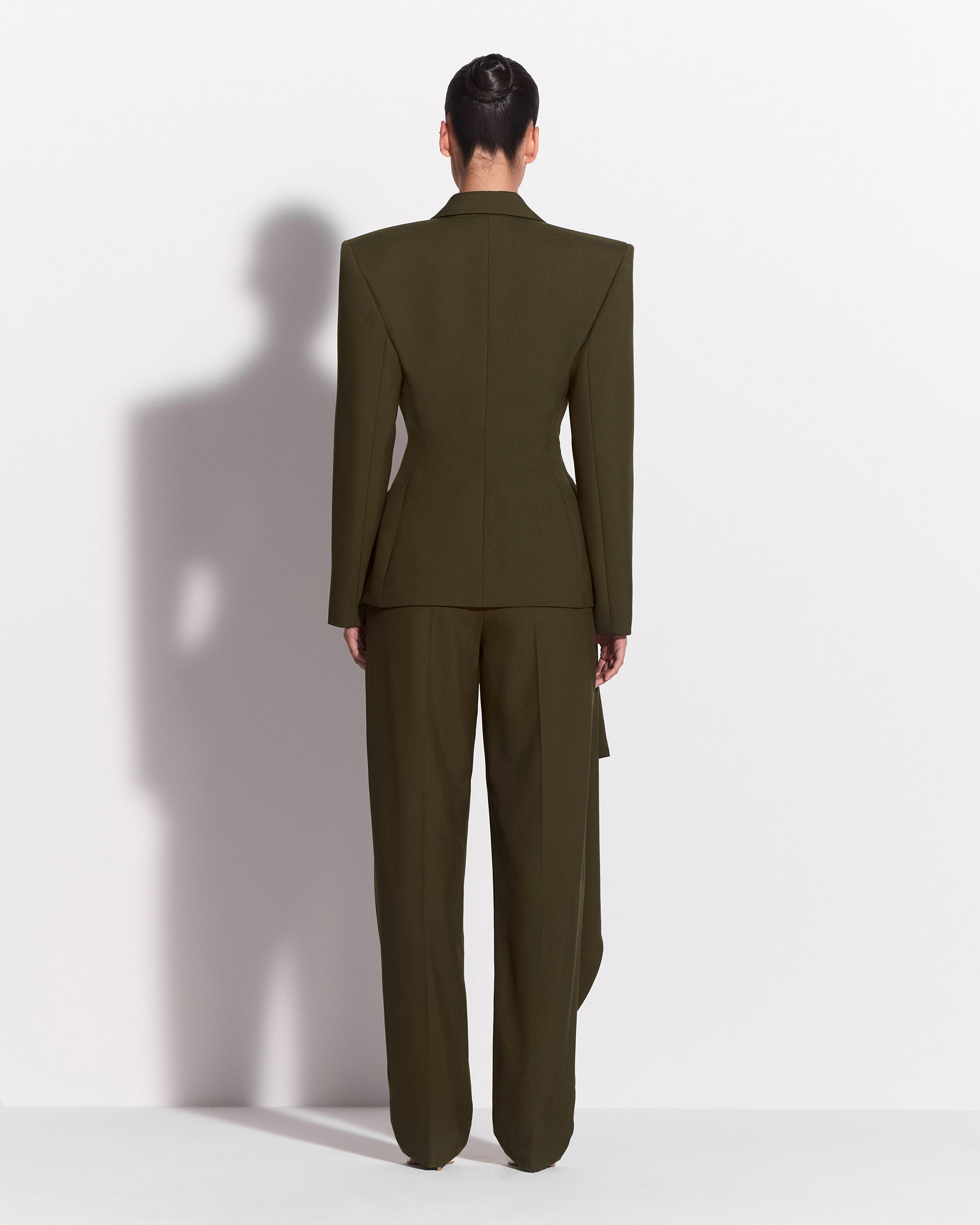 Tailored Trouser in Wool Suiting