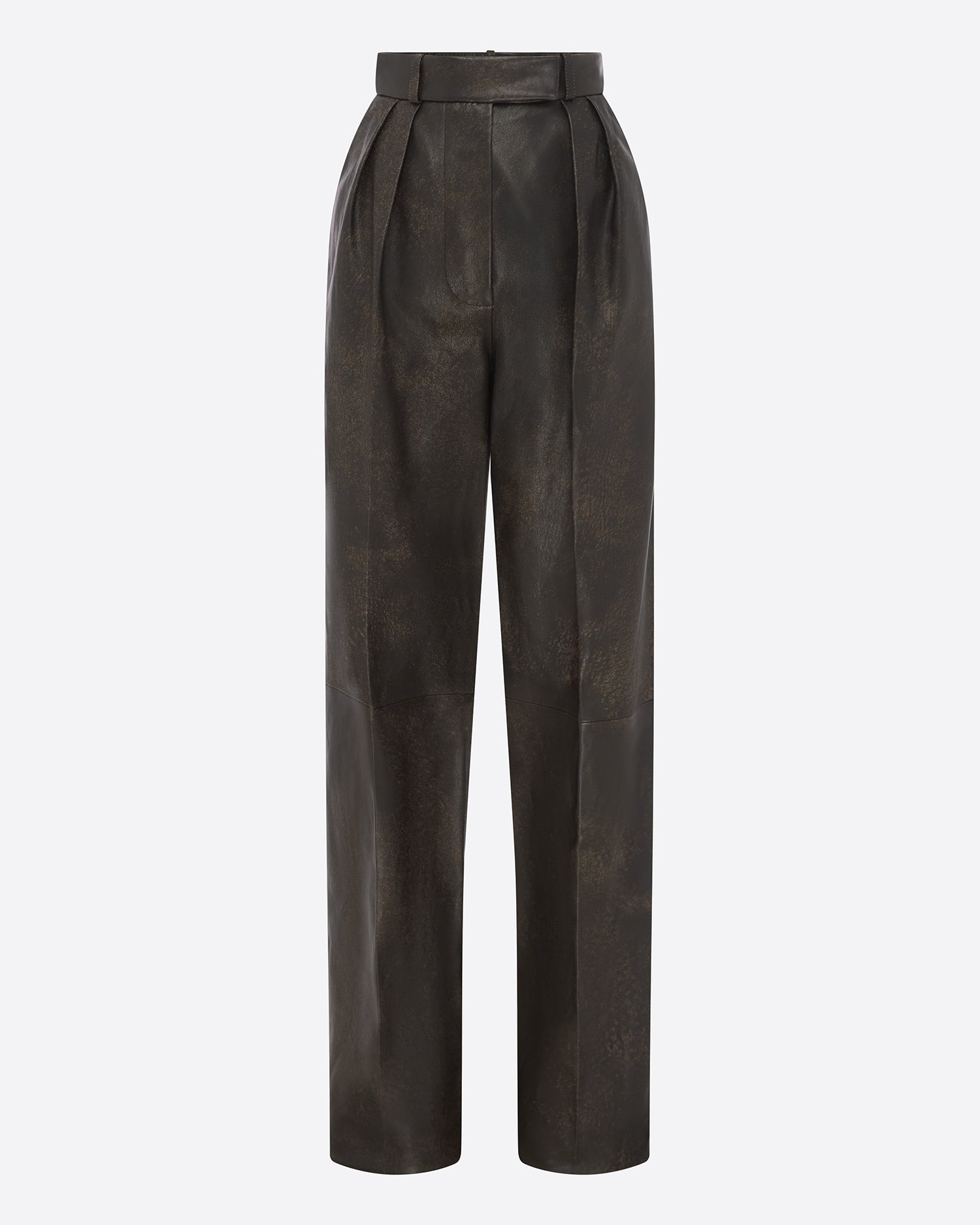 Tailored Trouser in Leather