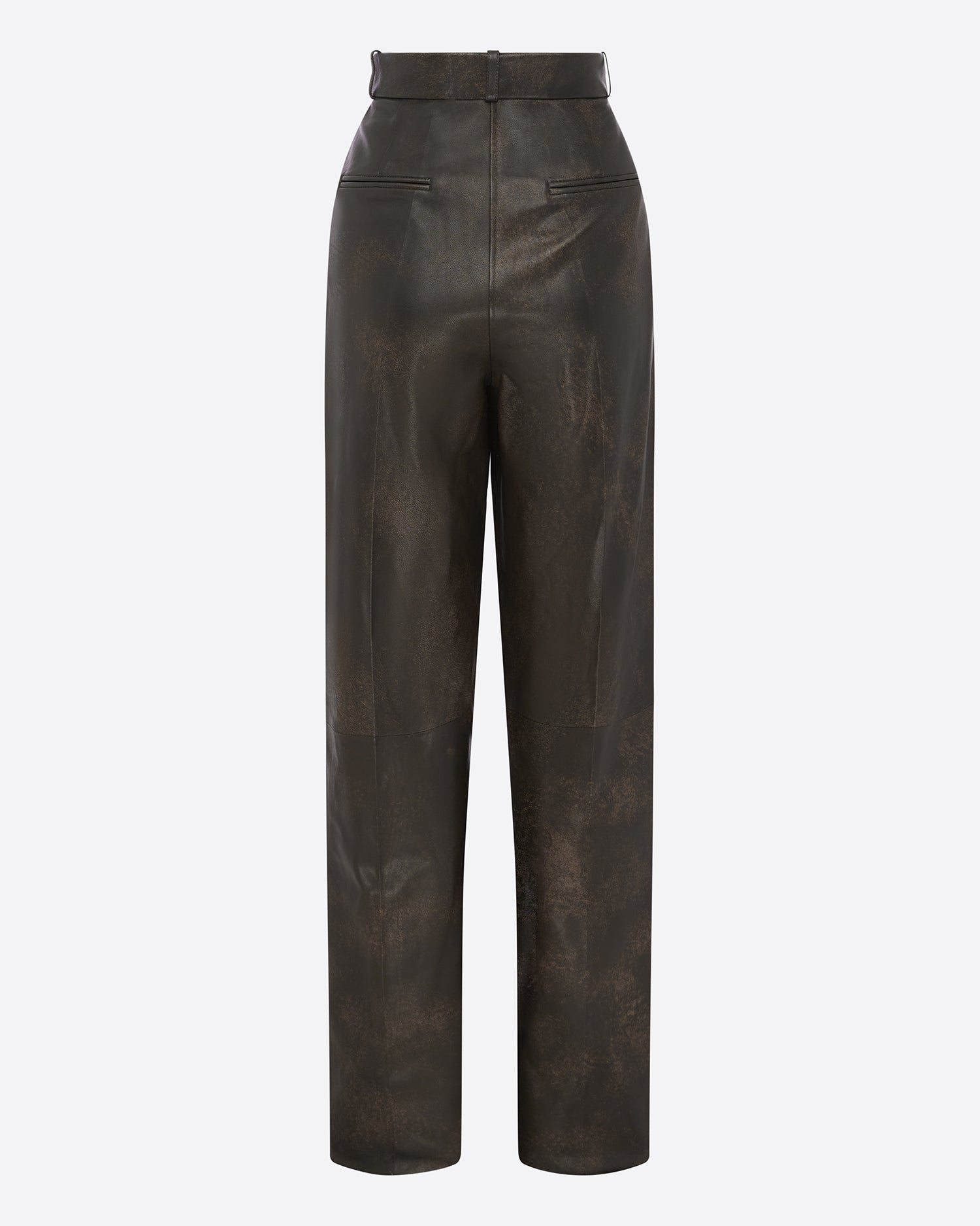 Tailored Trouser in Leather