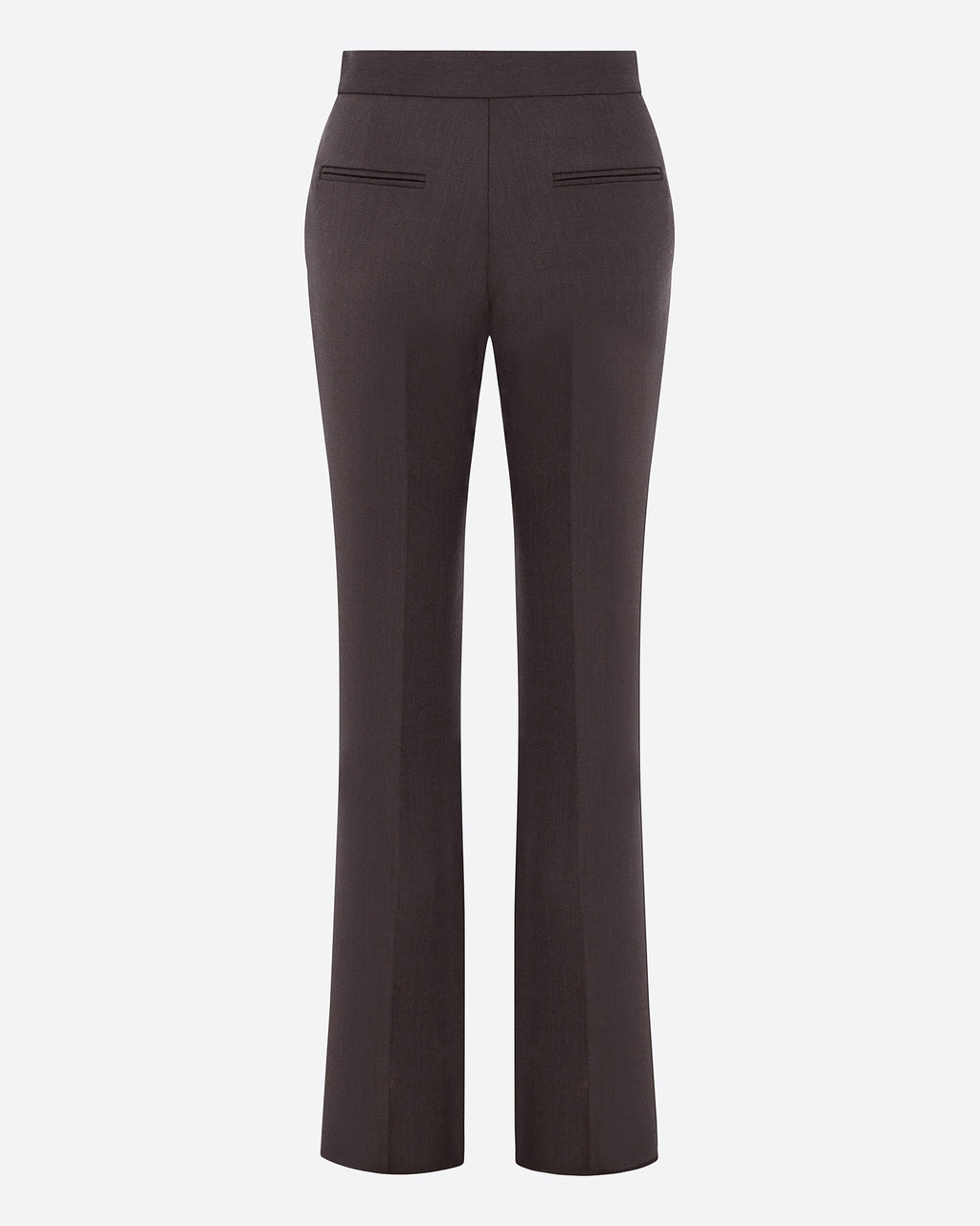 Flare Trouser in Wool Suiting