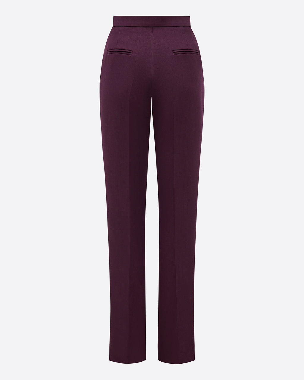 Flare Trouser in Wool Suiting