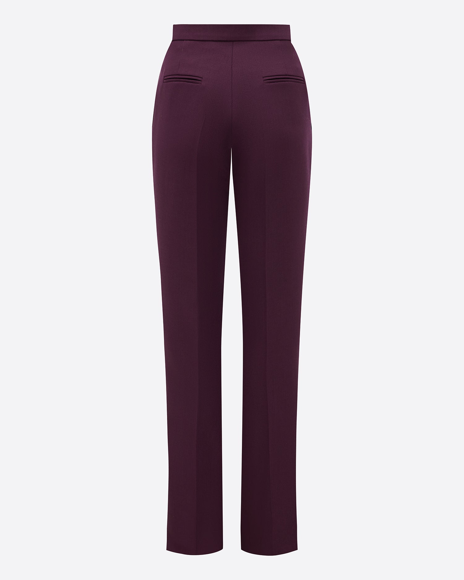 Flare Trouser in Wool Suiting