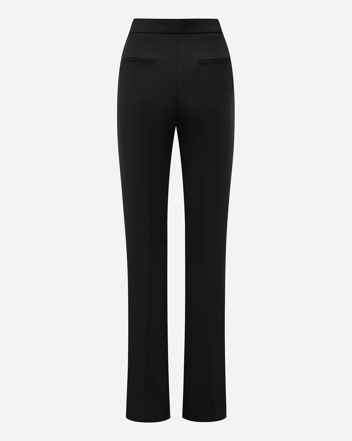 Flare Trouser in Wool Suiting