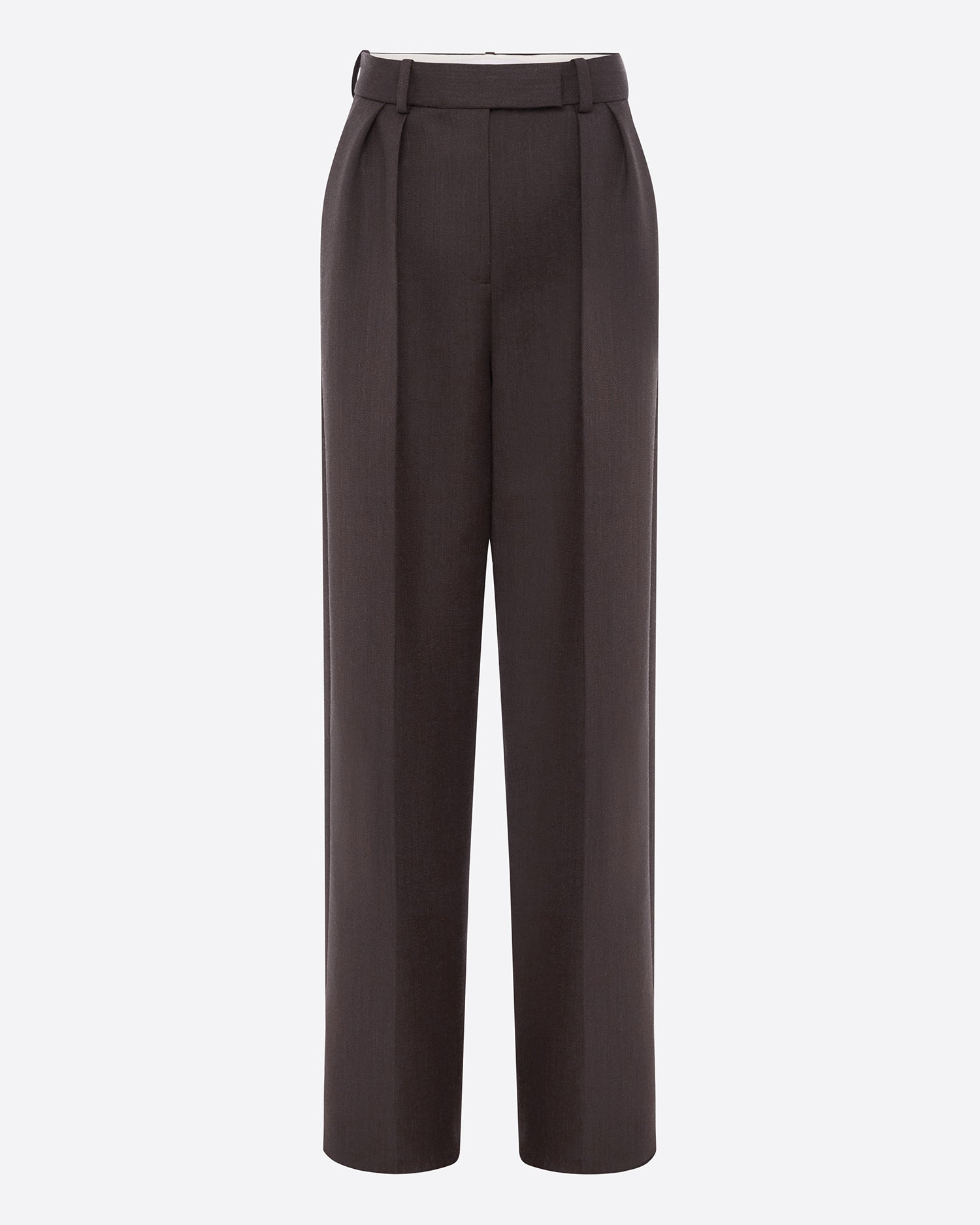 Low Rise Trouser in Wool Suiting