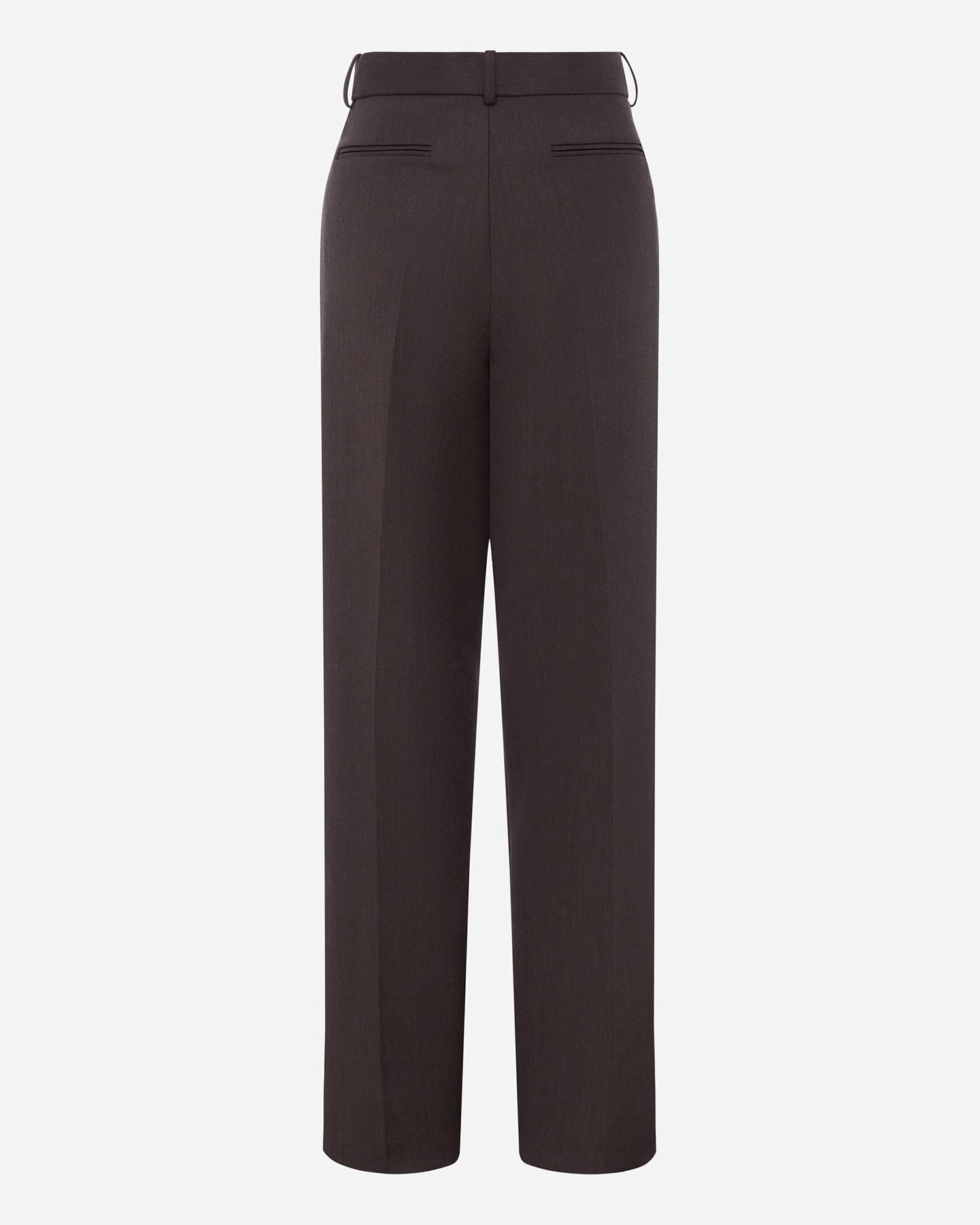 Low Rise Trouser in Wool Suiting