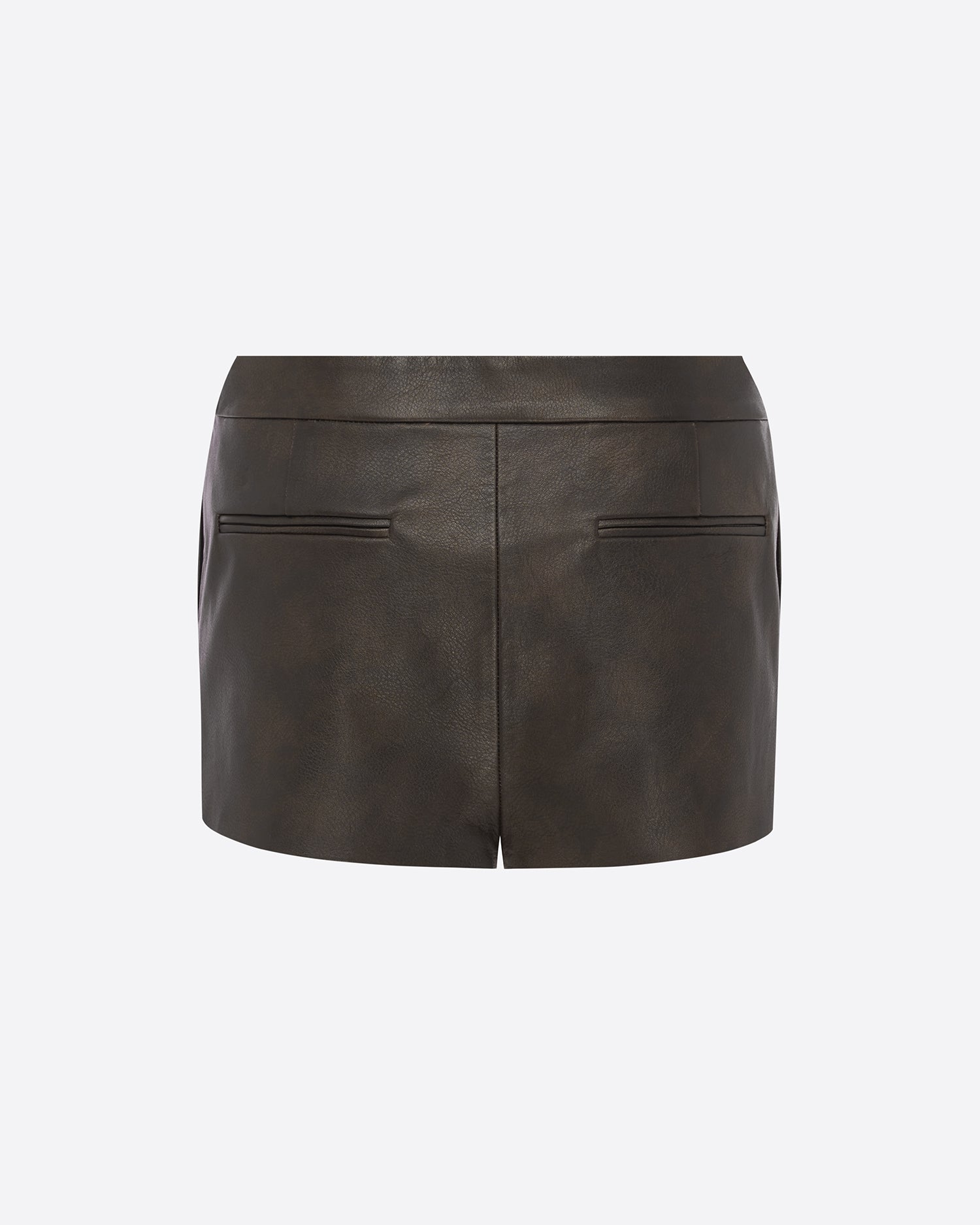 Micro Short in Leather