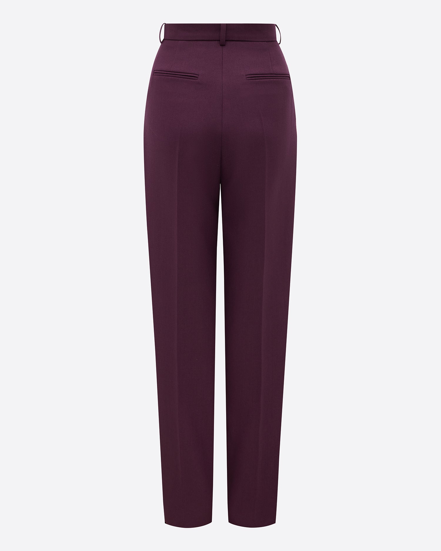 Tapered Trouser in Wool Suiting