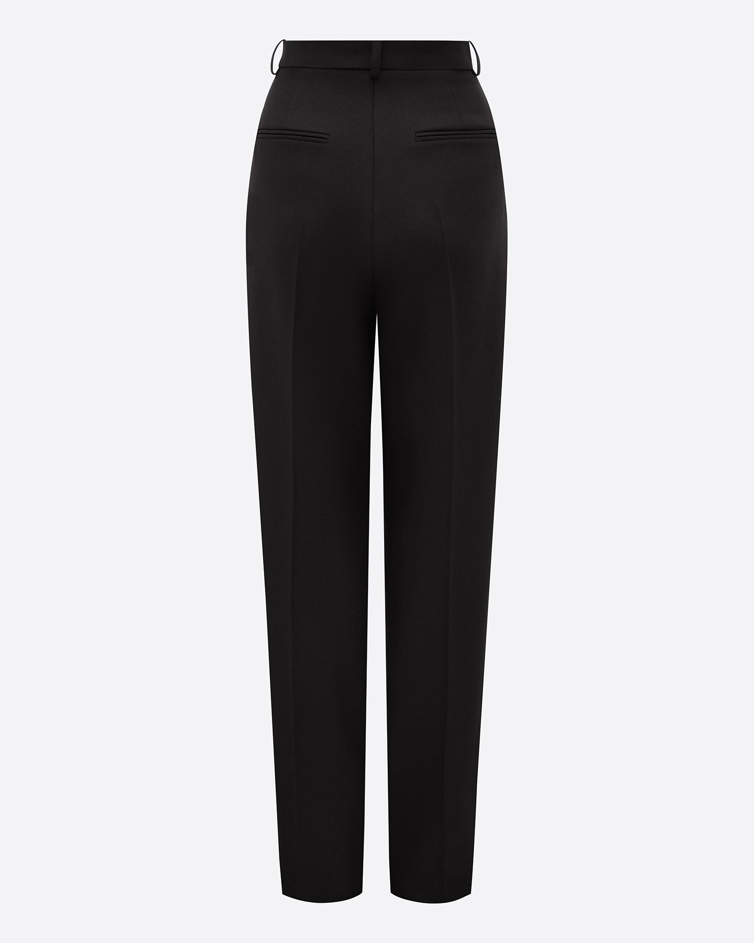 Tapered Trouser in Wool Suiting