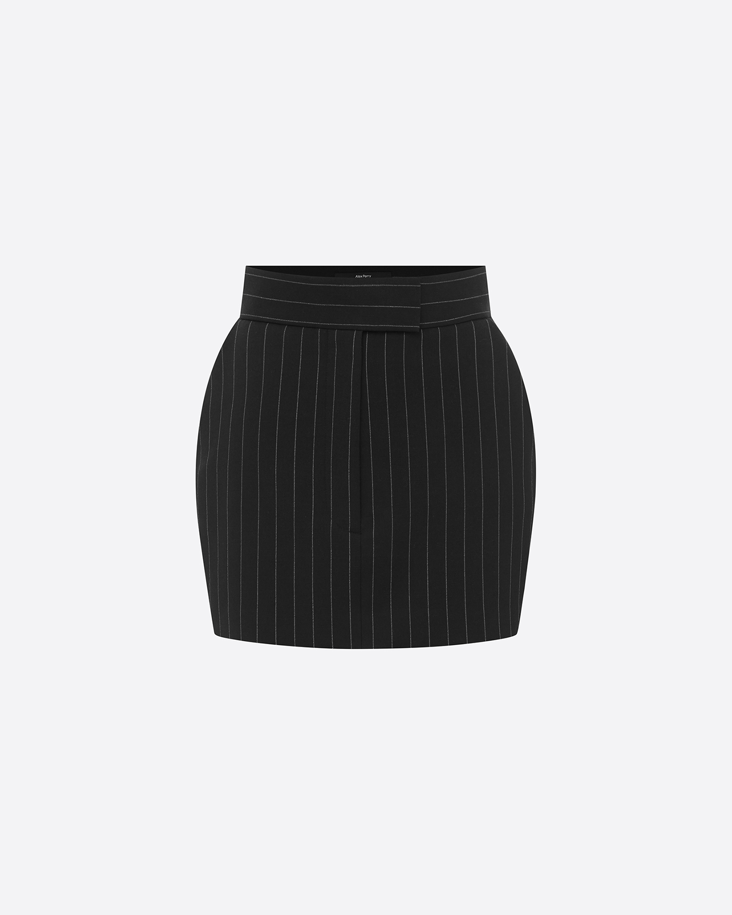 Mini Skirt in Lurex Pinstripe