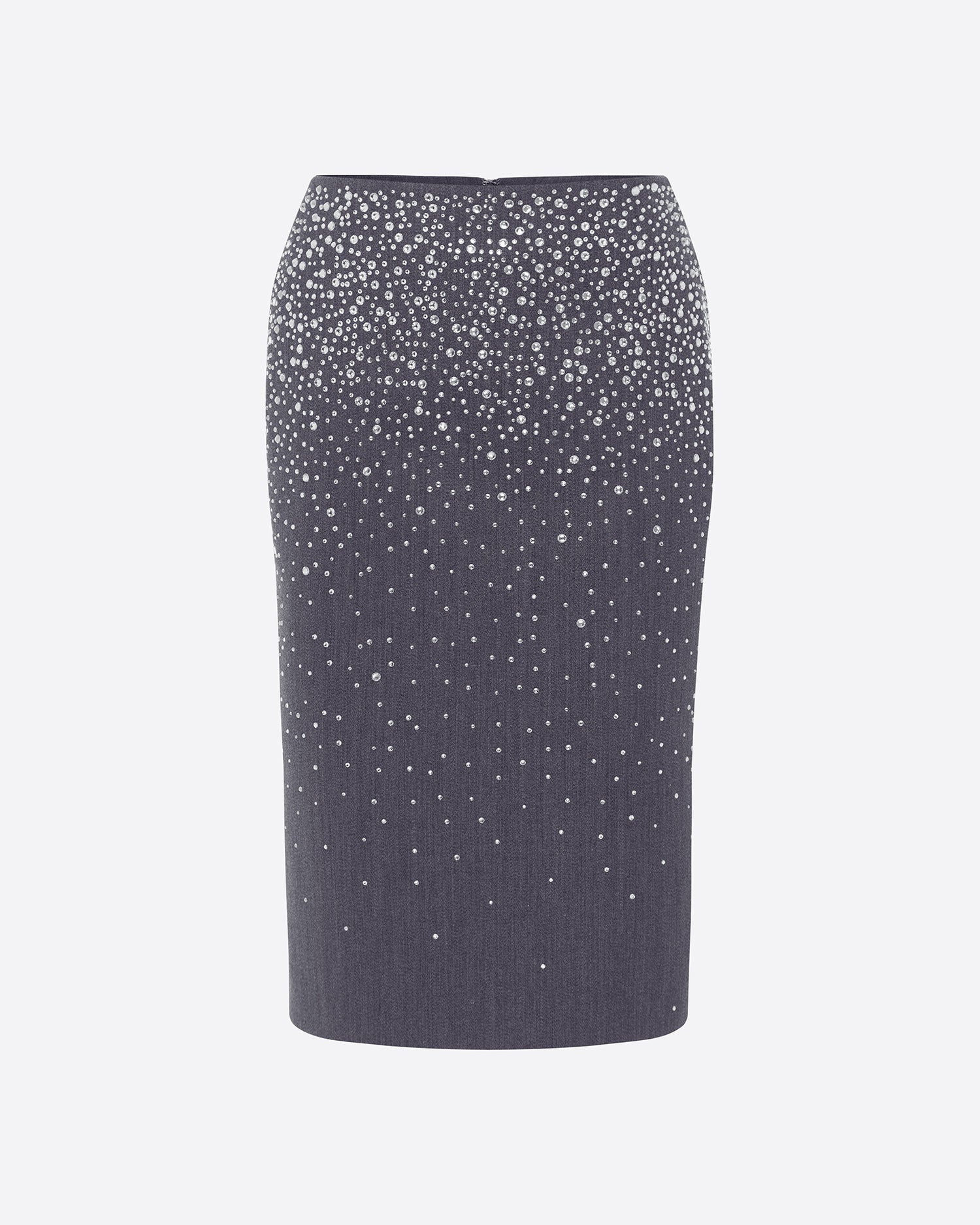 Skirt in Crystal Suiting