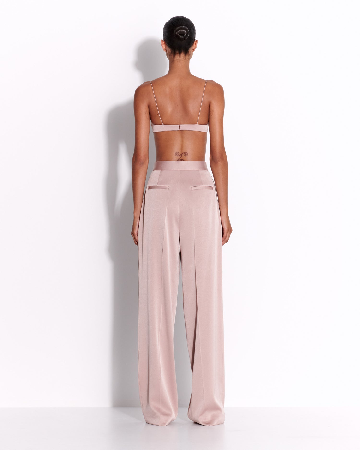 Bra Top in Satin Crepe