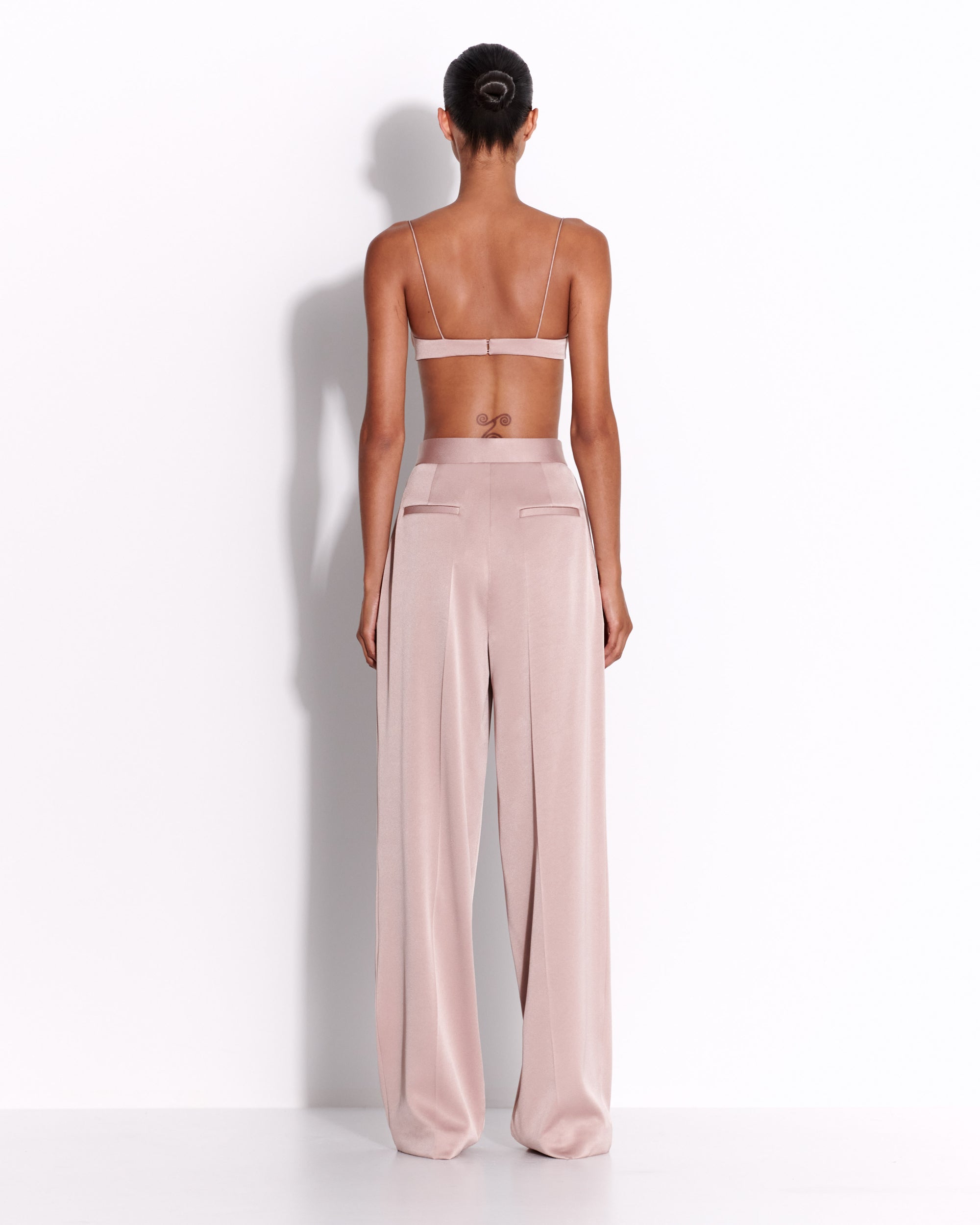 Bra Top in Satin Crepe