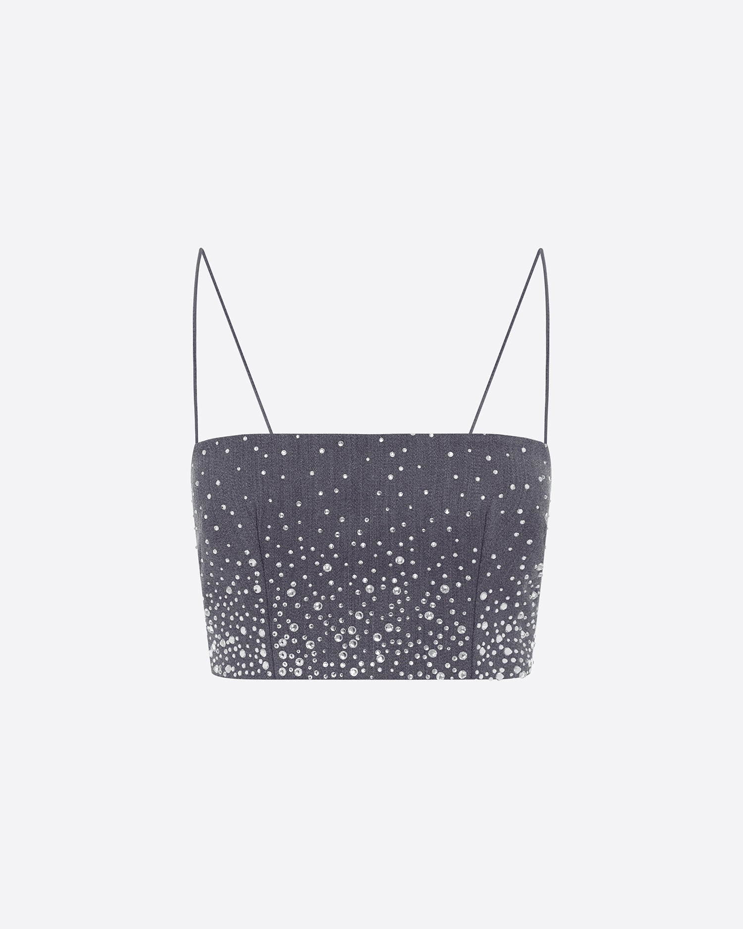 Top in Crystal Suiting