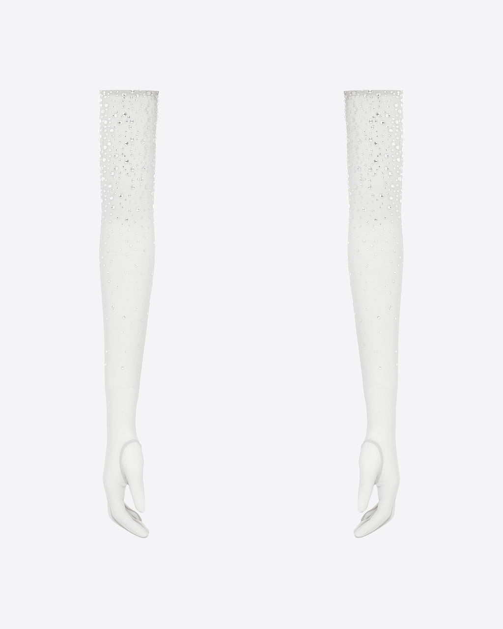 Gloves in Crystal Mesh