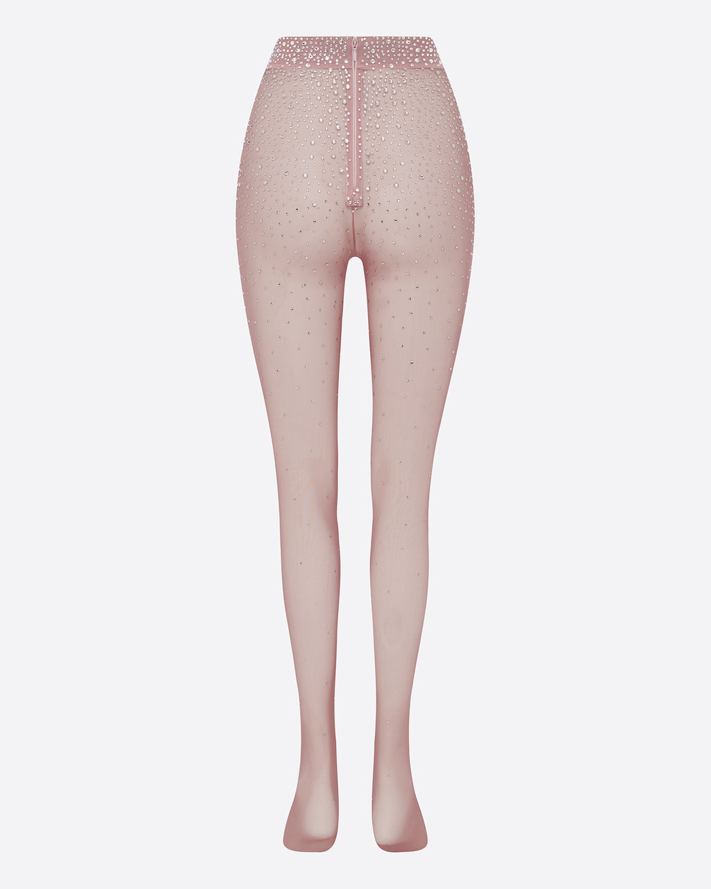 Stocking in Crystal Mesh