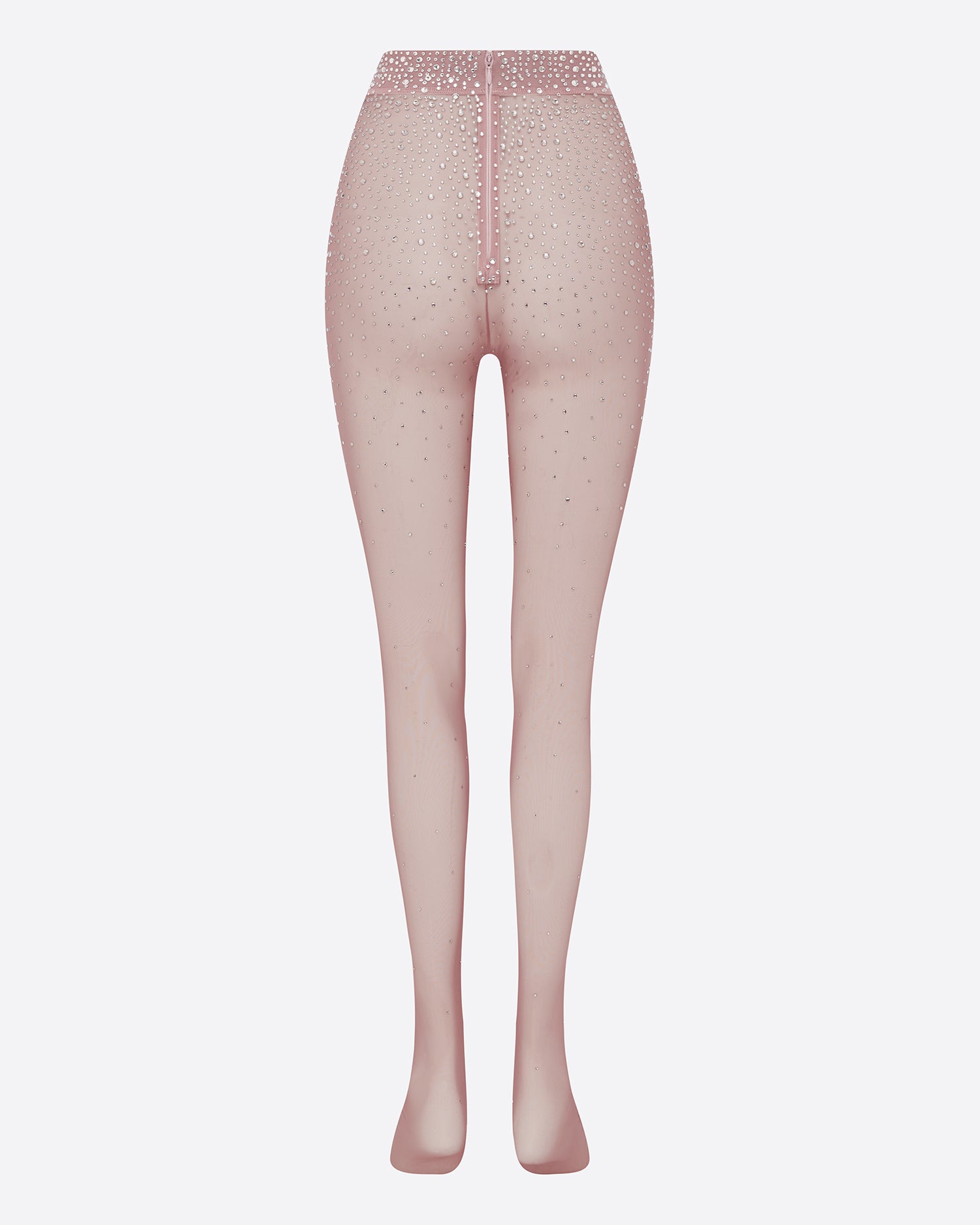 Stocking in Crystal Mesh