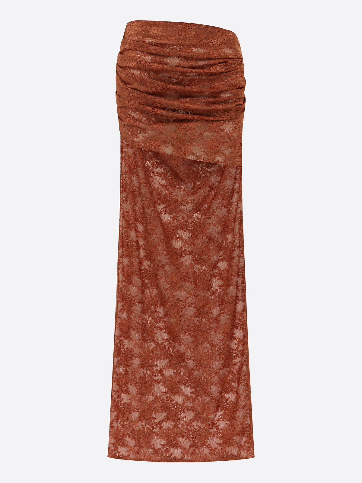 Asymmetric Skirt in Stretch Lace - s0233re27-asymmetric-skirt-in-stretch-lace-rust-11.jpg