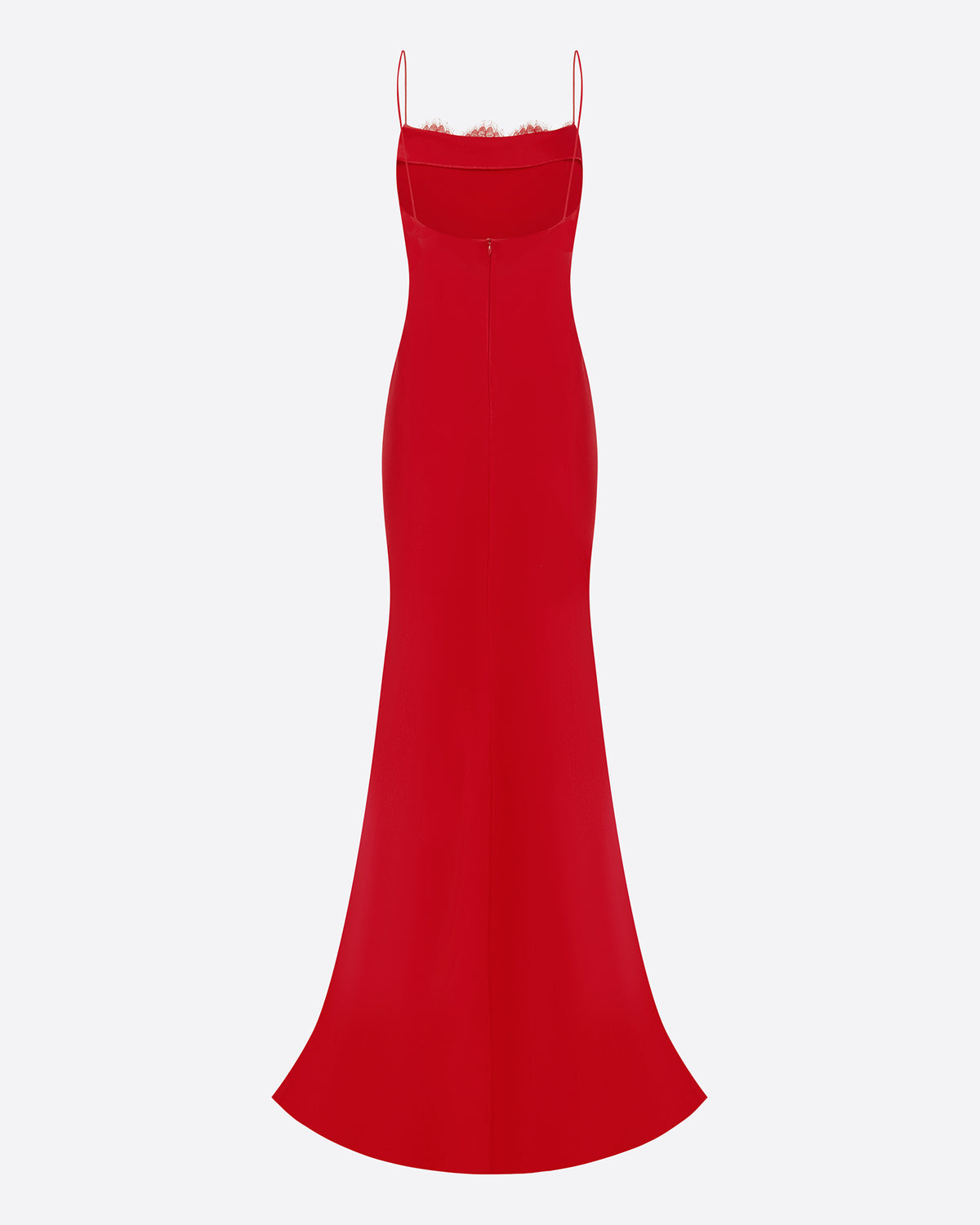 Bias Gown in Satin Crepe