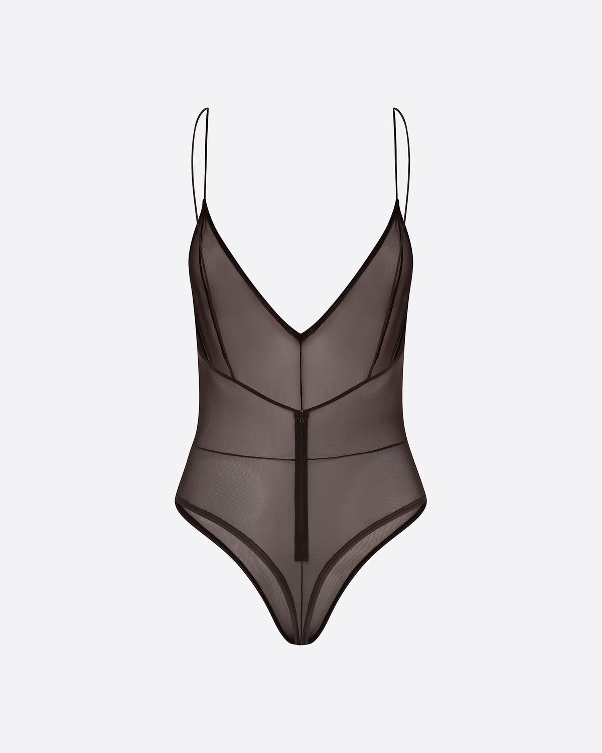 Bikini Bodysuit in Fine Mesh