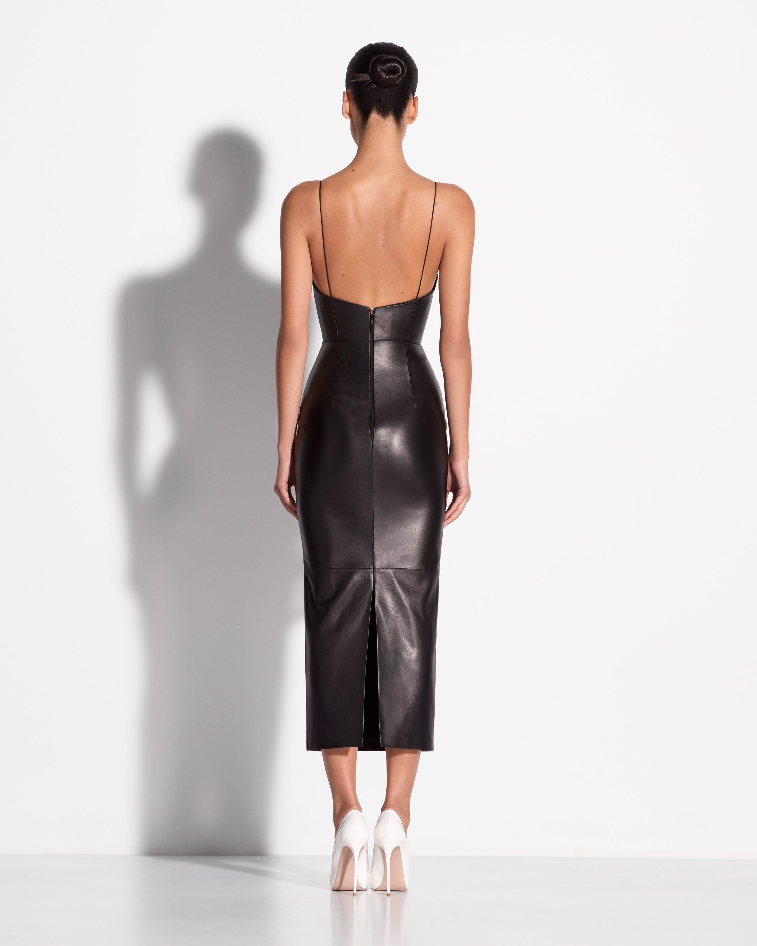 Bikini Dress in Leather