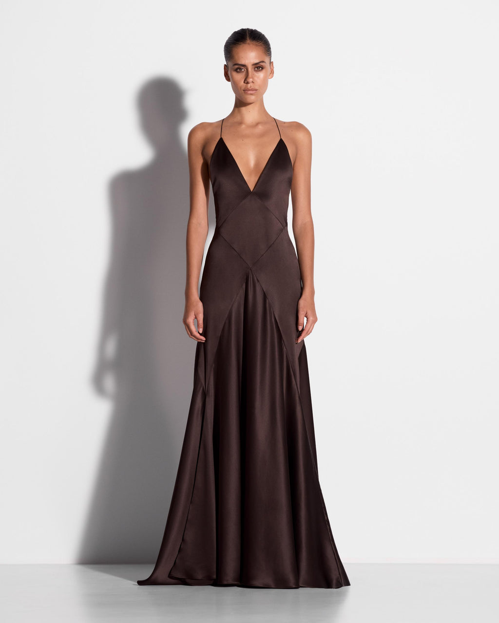 Bikini Gown in Silk Satin