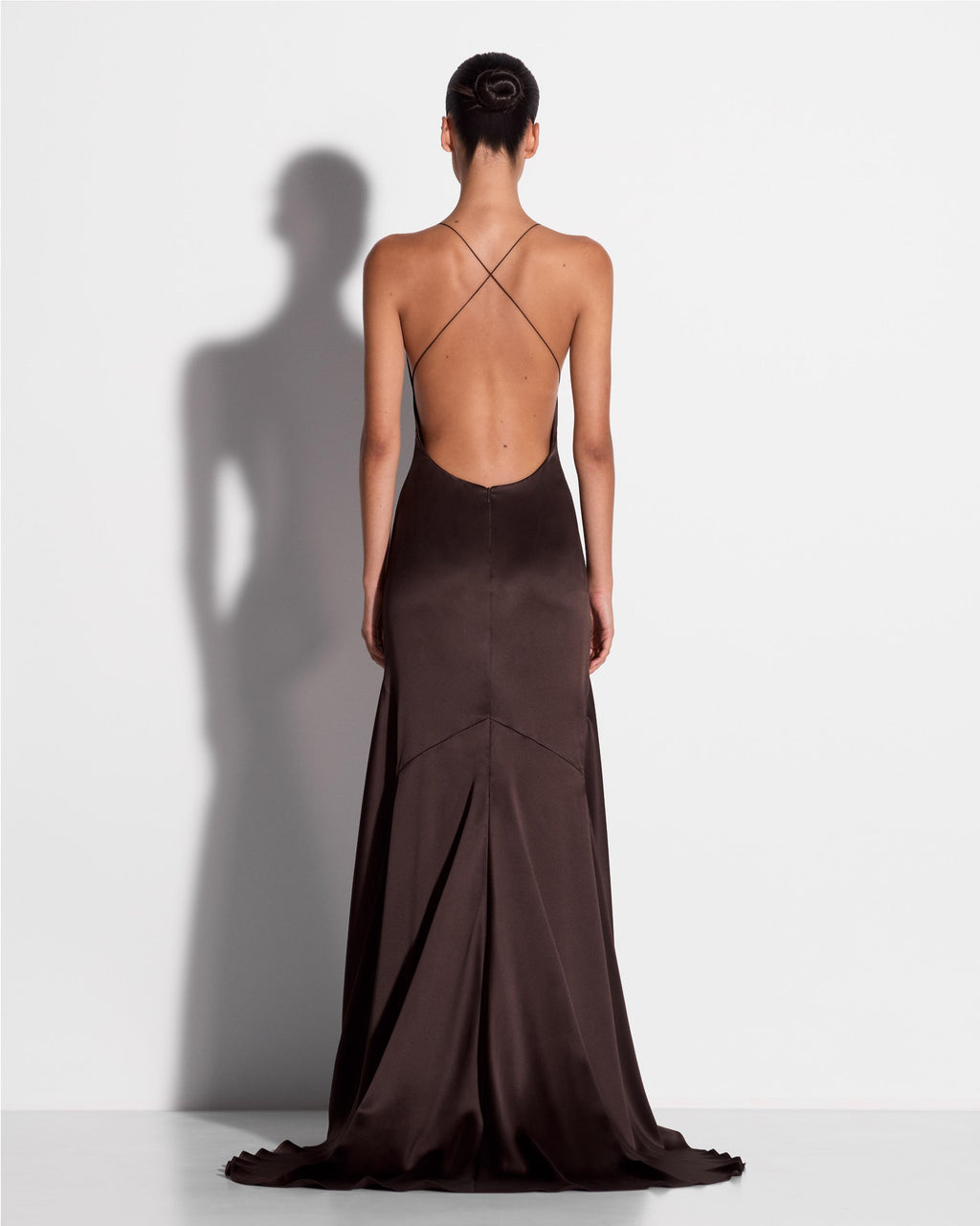 Bikini Gown in Silk Satin