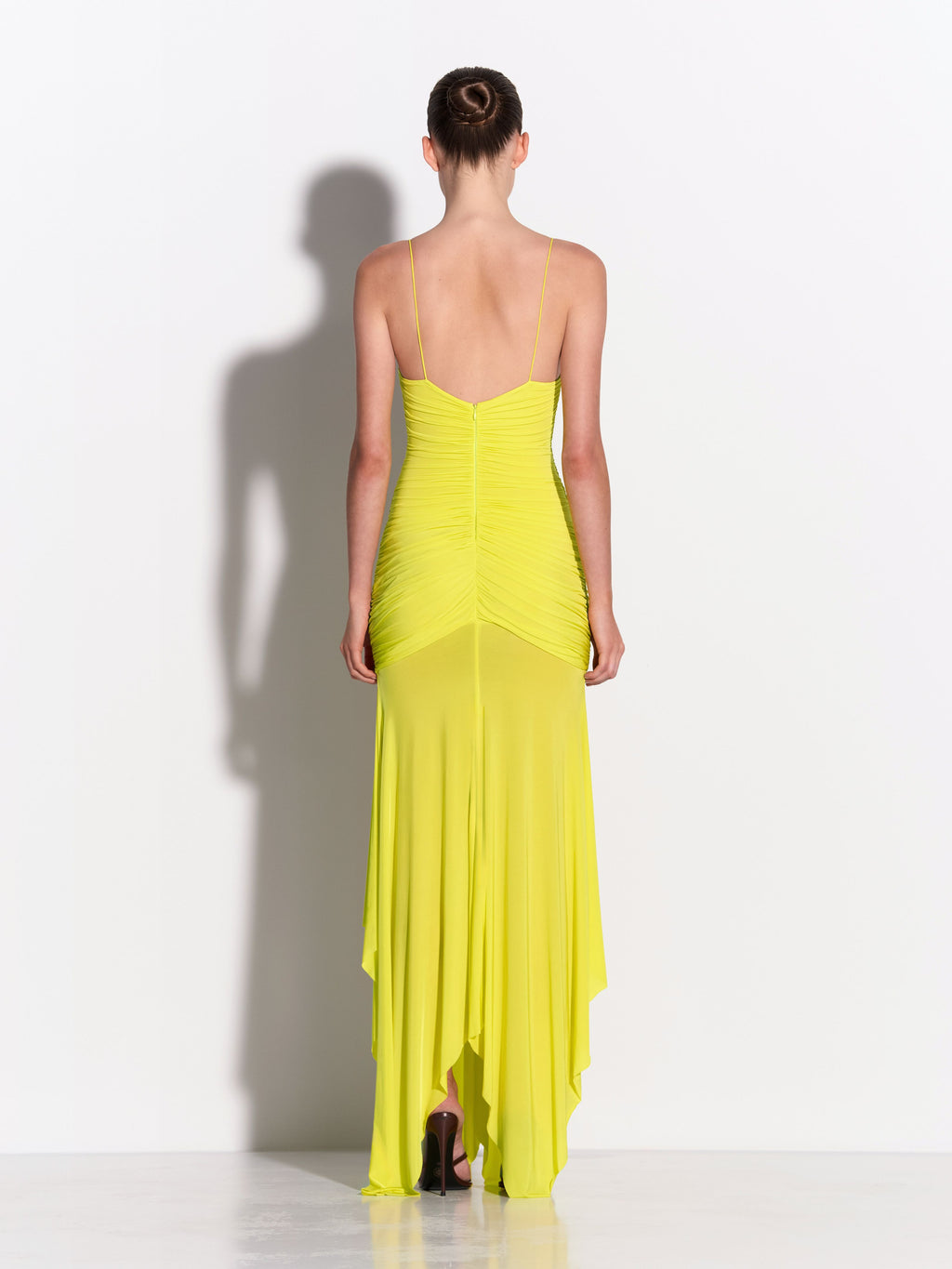 Bikini Ruched Gown in Fine Jersey