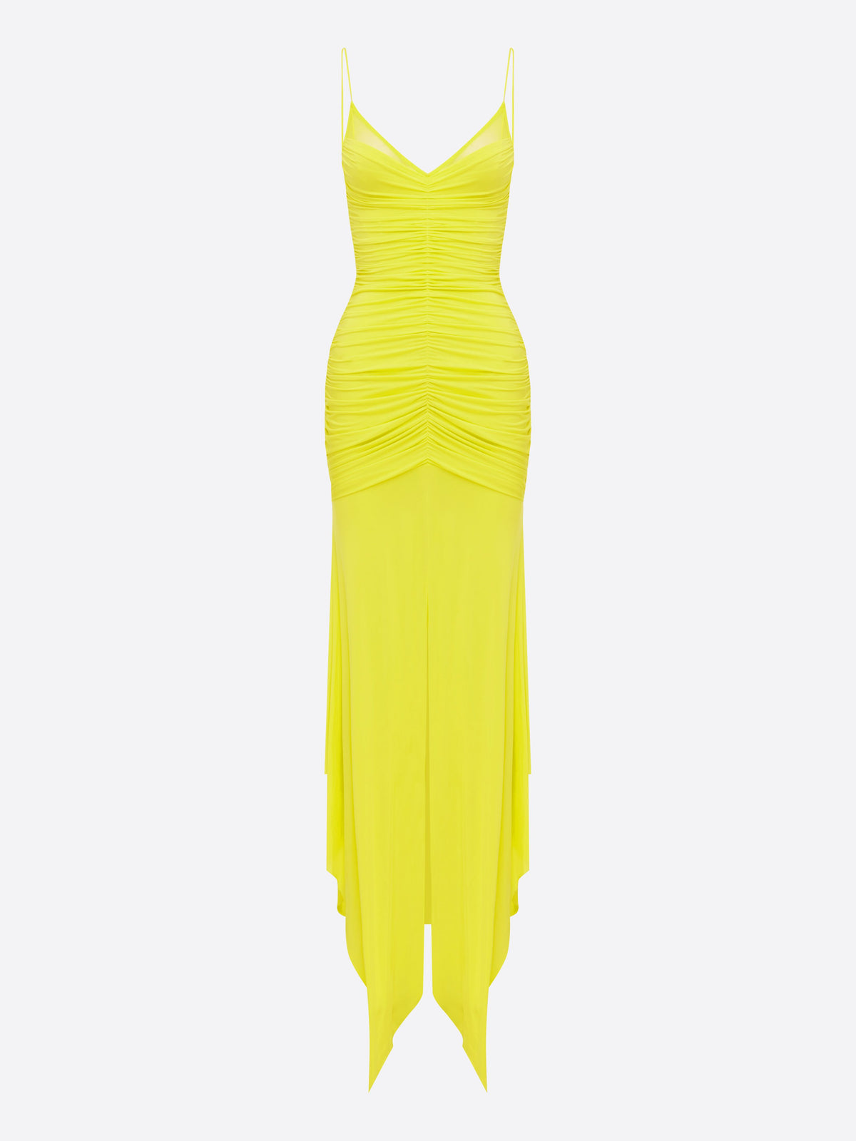 Bikini Ruched Gown in Fine Jersey