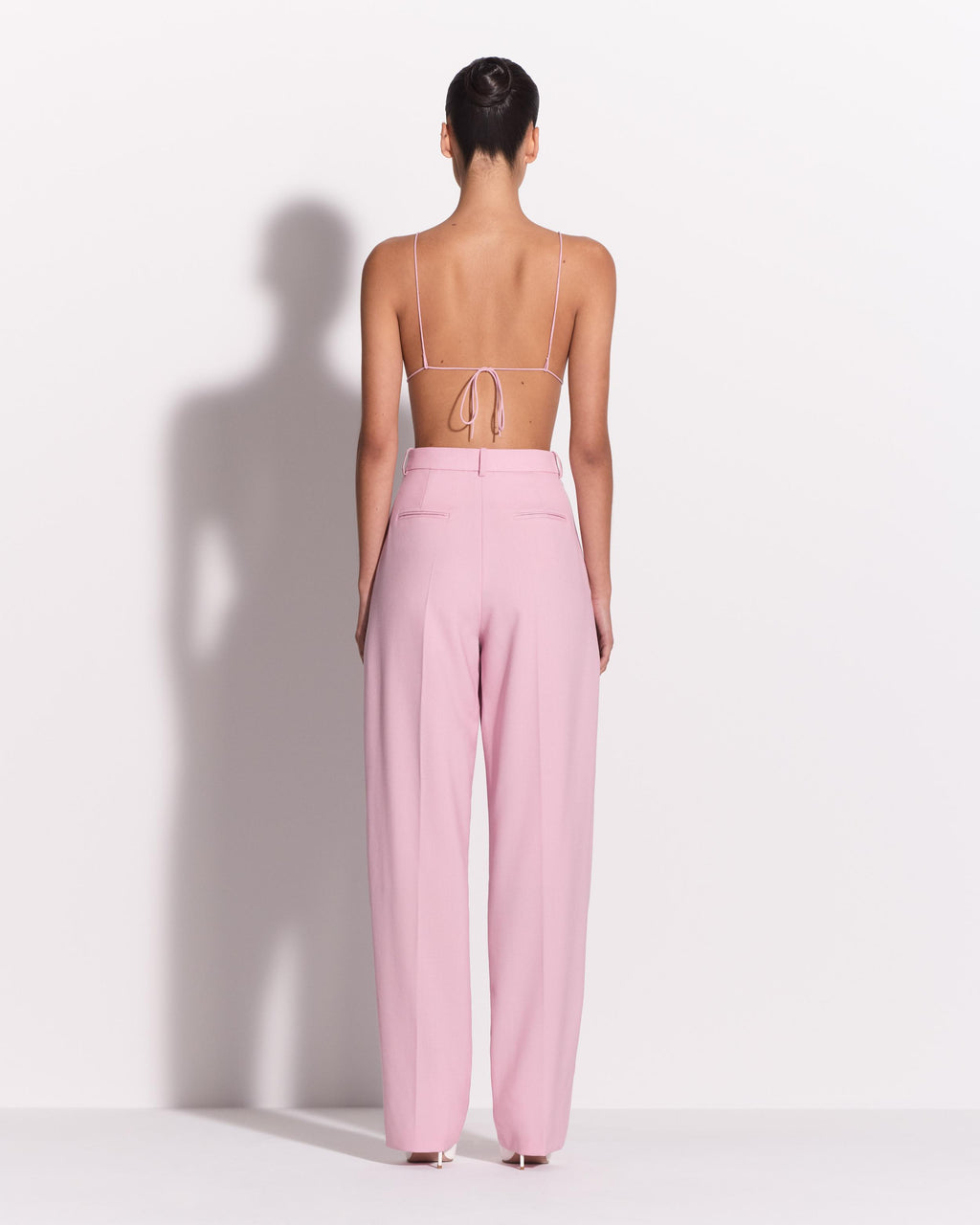 Bikini Top in Wool Suiting