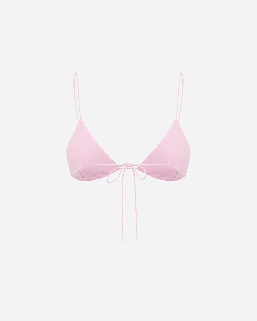 Bikini Top in Wool Suiting
