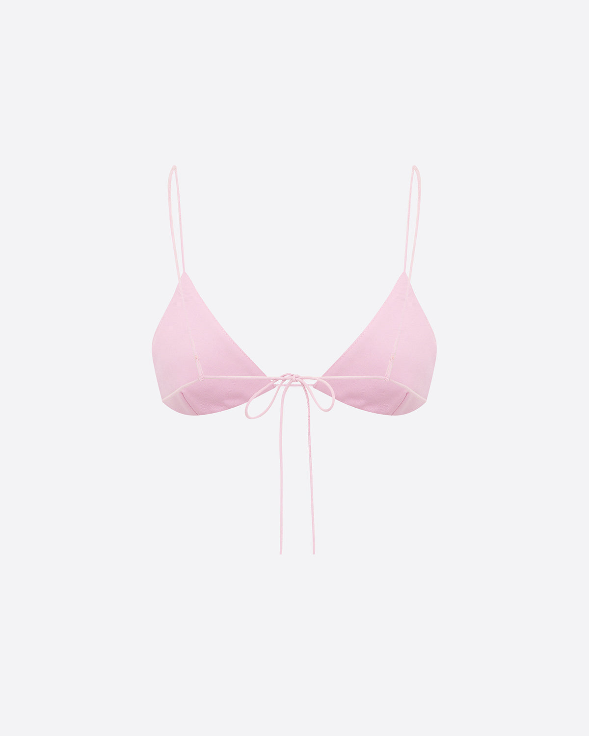 Bikini Top in Wool Suiting