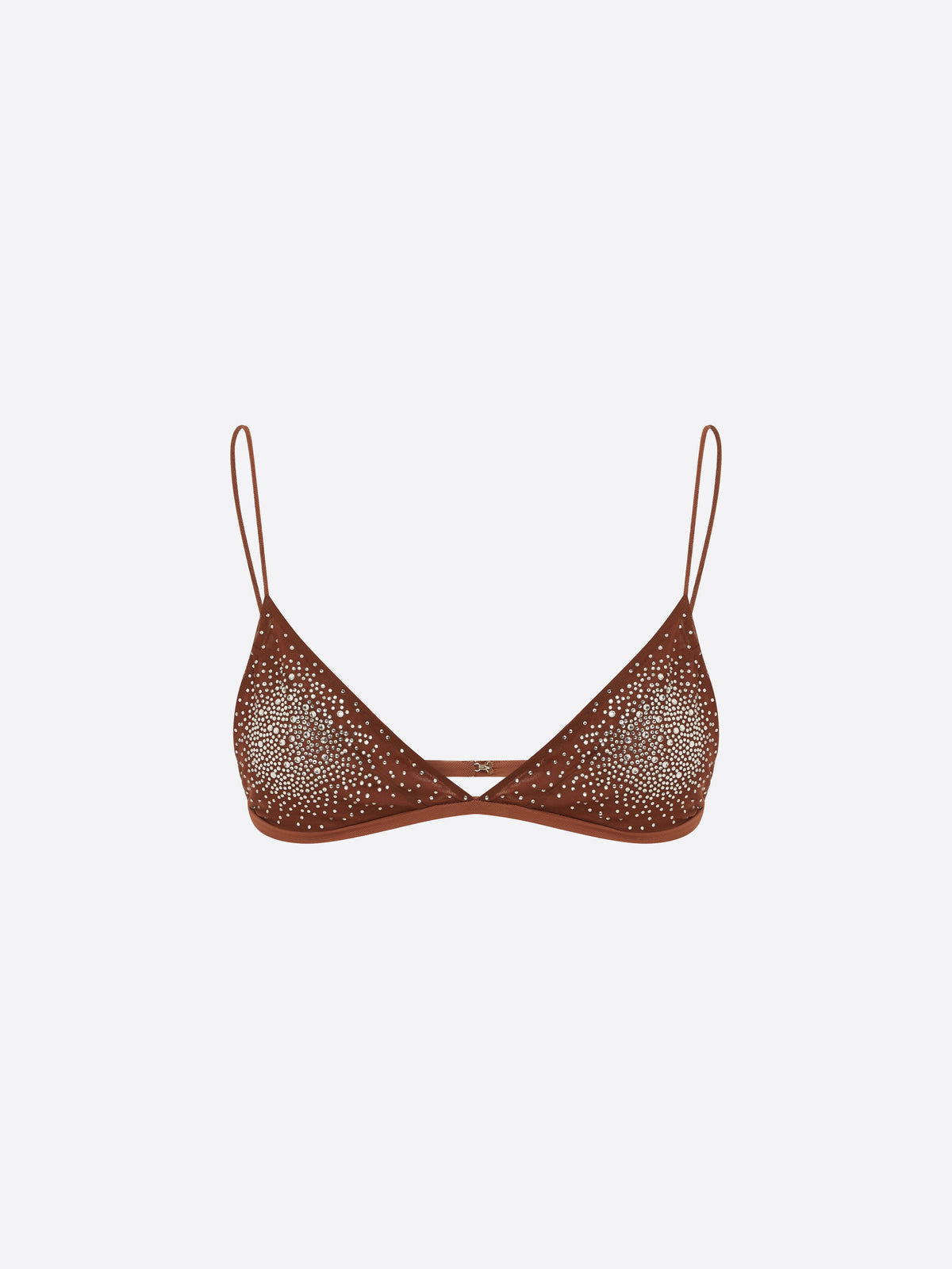Bralette in Crystal Mesh