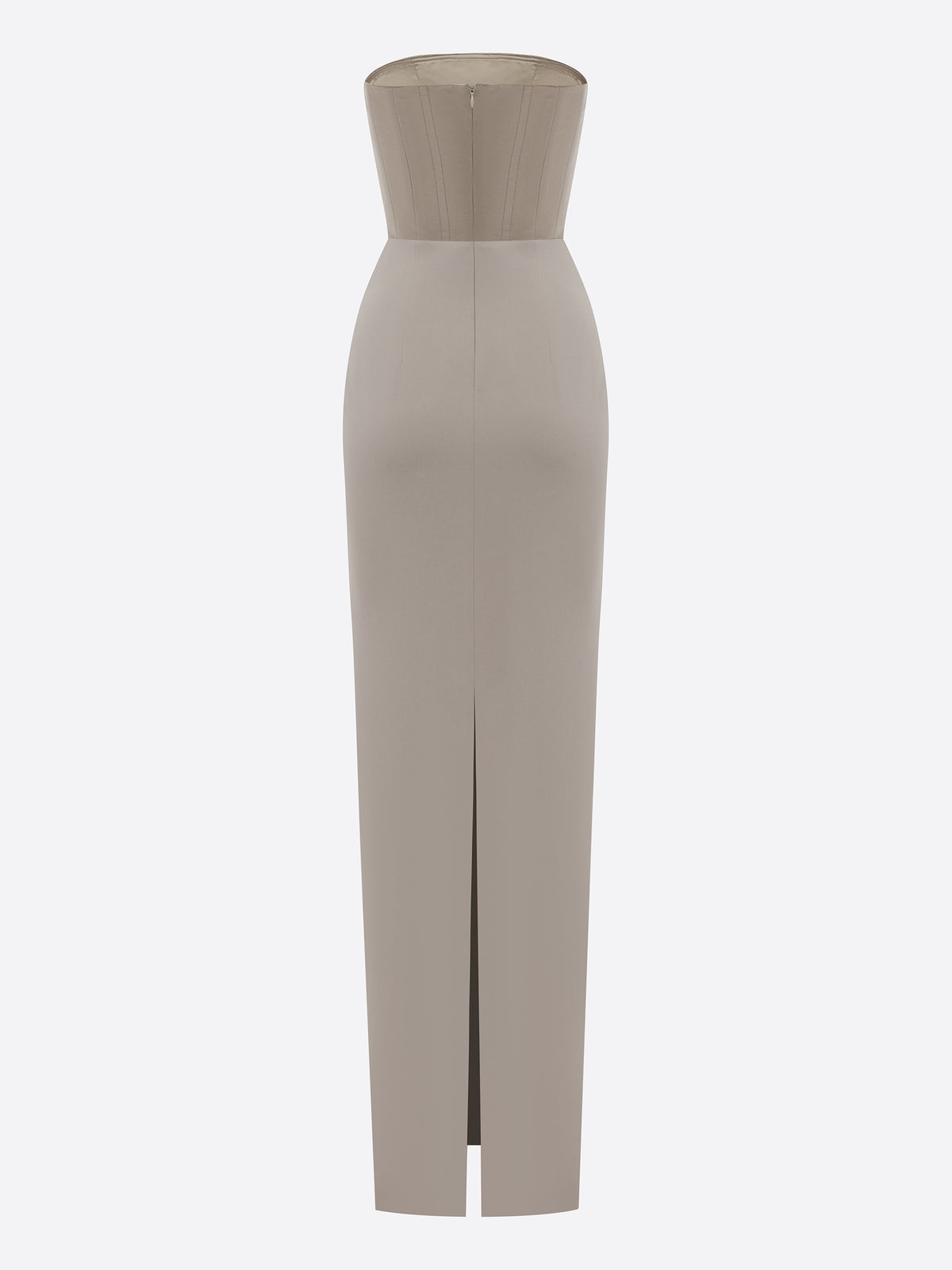 Contrast Strapless Column in Duchess Satin & Crepe - d1860re27-contrast-strapless-column-in-duchess-satin-crepe-rock-12.jpg