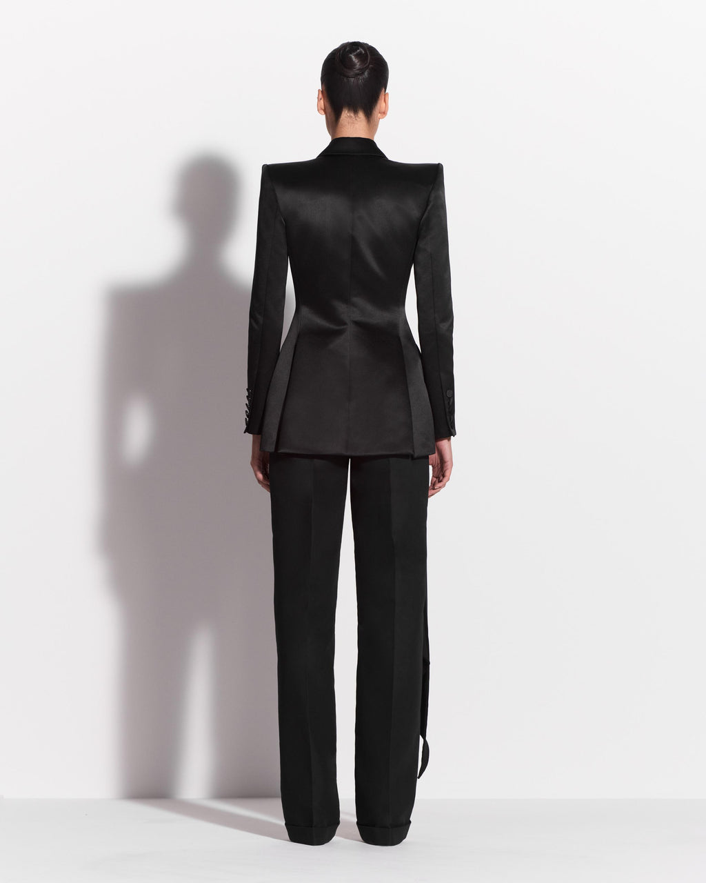 Cuffed Trouser in Cotton