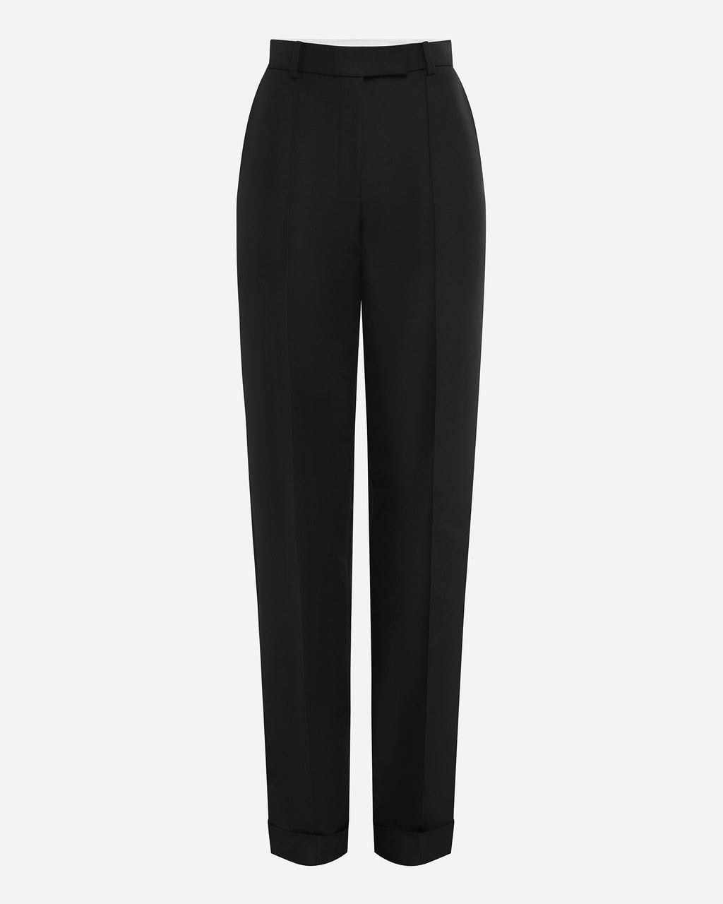 Cuffed Trouser in Cotton