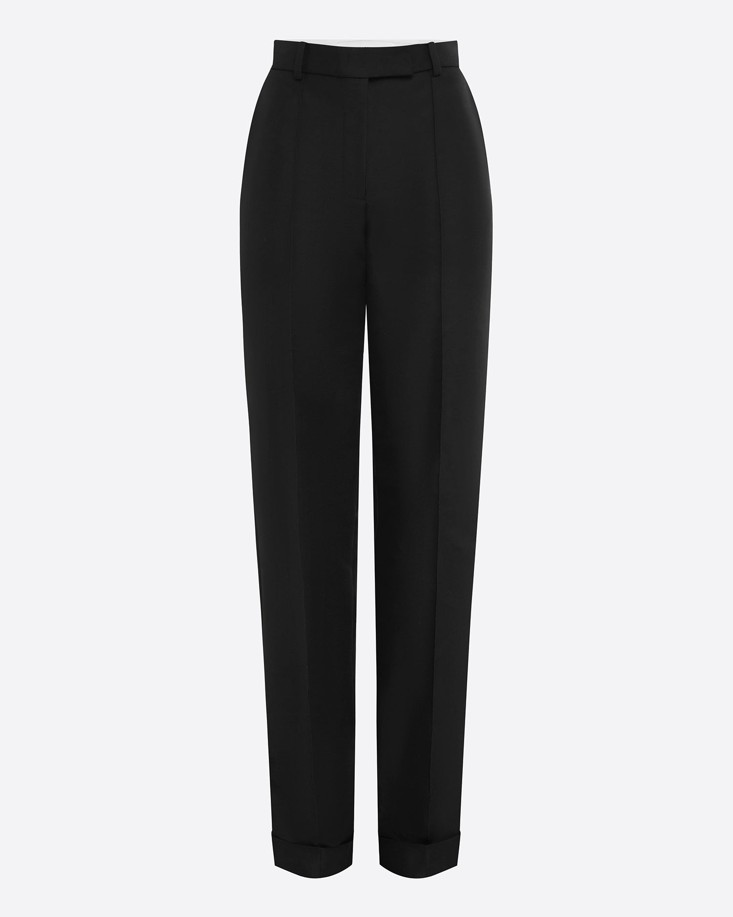 Cuffed Trouser in Cotton