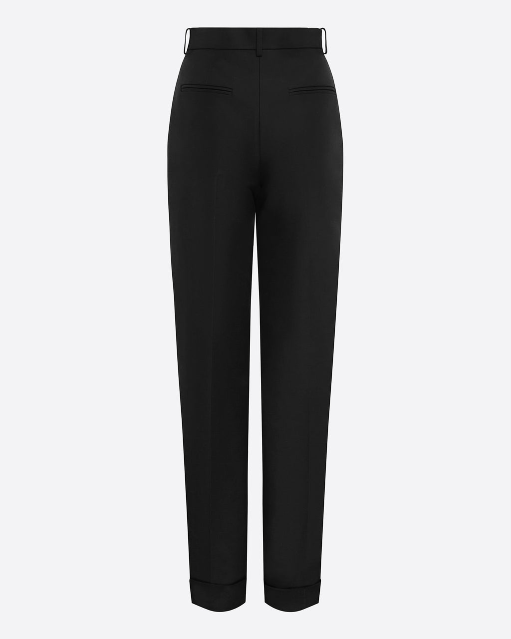 Cuffed Trouser in Cotton