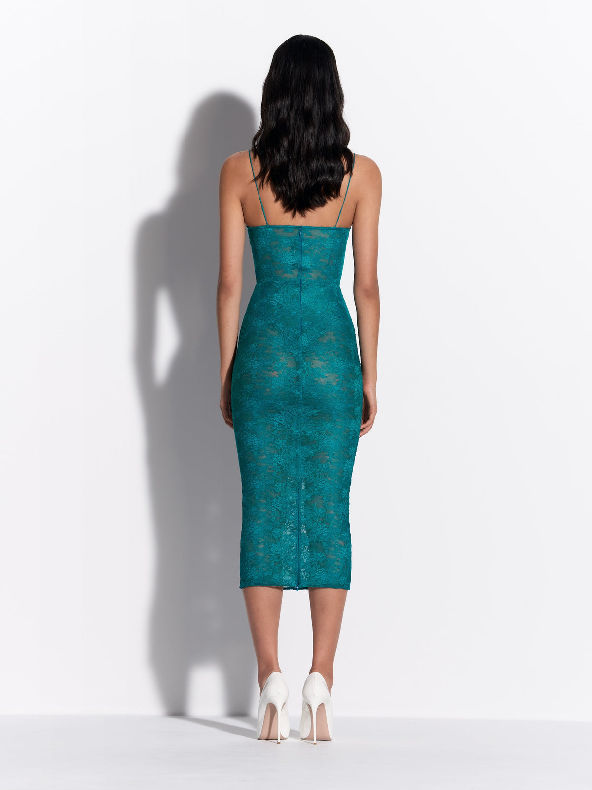 Cupped Dress in Stretch Lace - d1870re27-cupped-dress-in-stretch-lace-teal-02.jpg