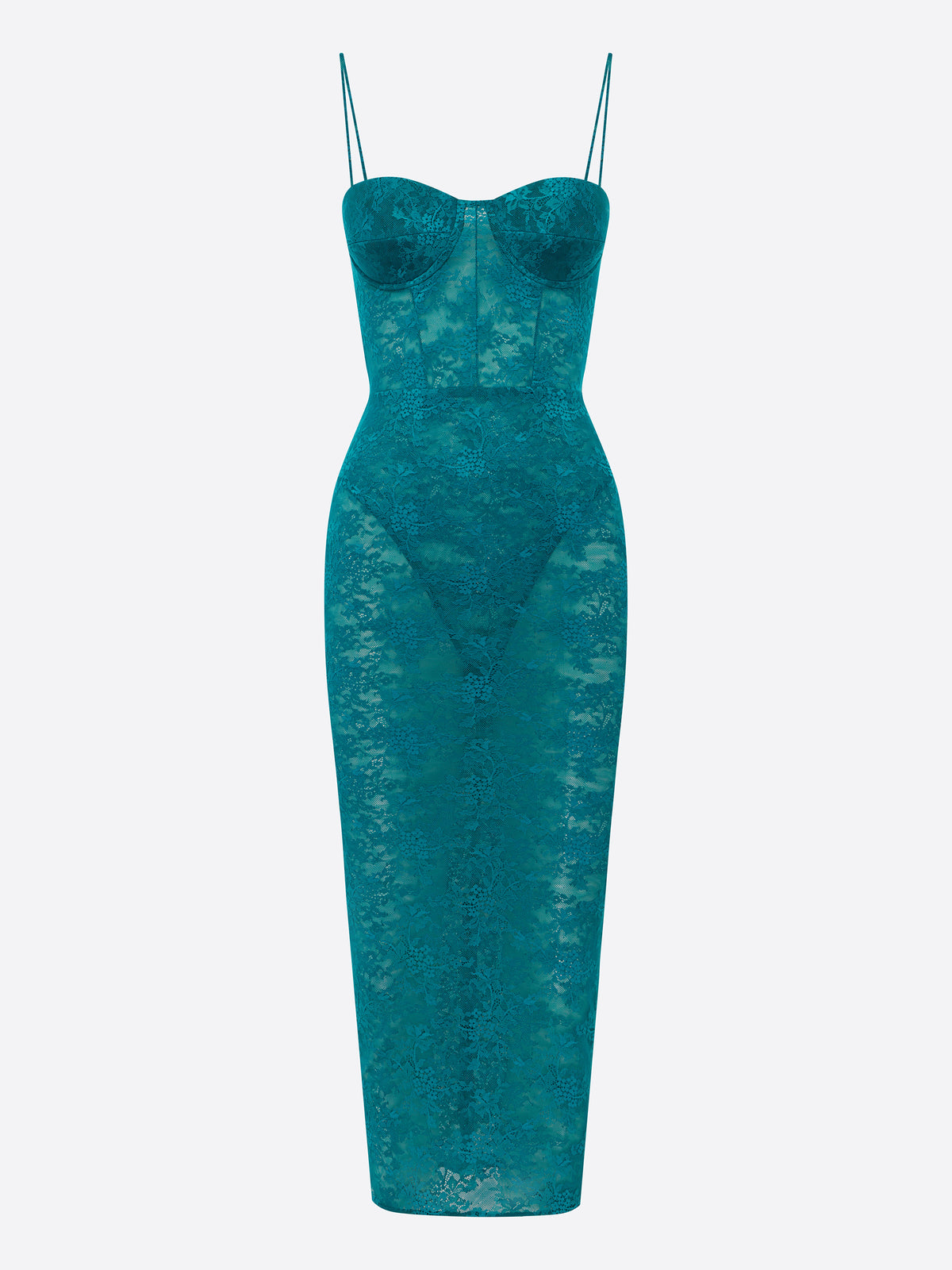 Cupped Dress in Stretch Lace - d1870re27-cupped-dress-in-stretch-lace-teal-11.jpg