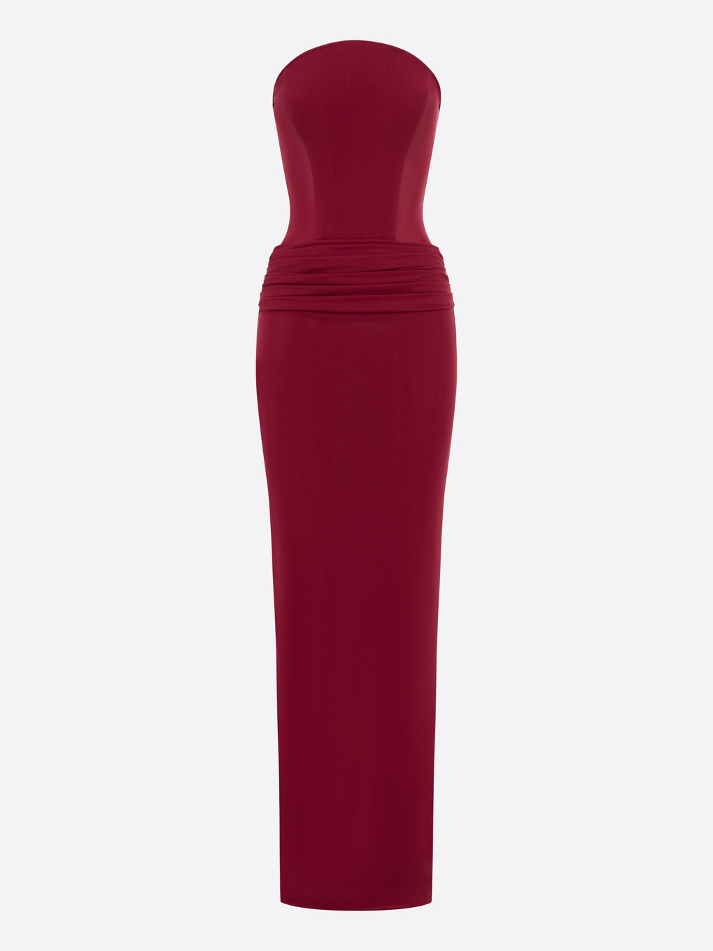 Curved Longline Column in Stretch Mesh