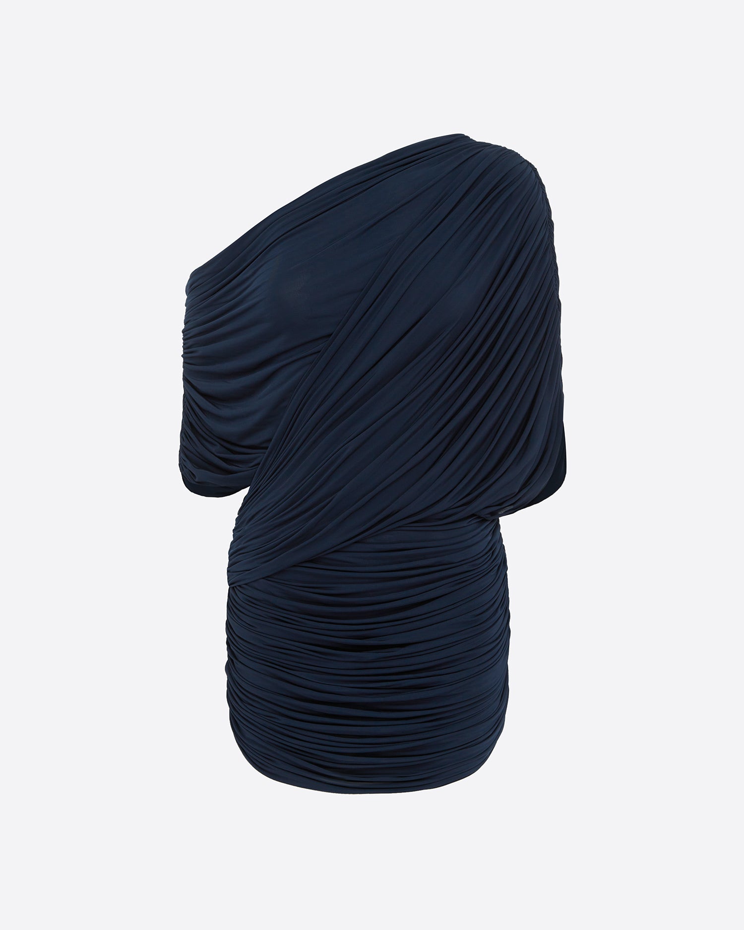 Drape Mini Dress in Jersey