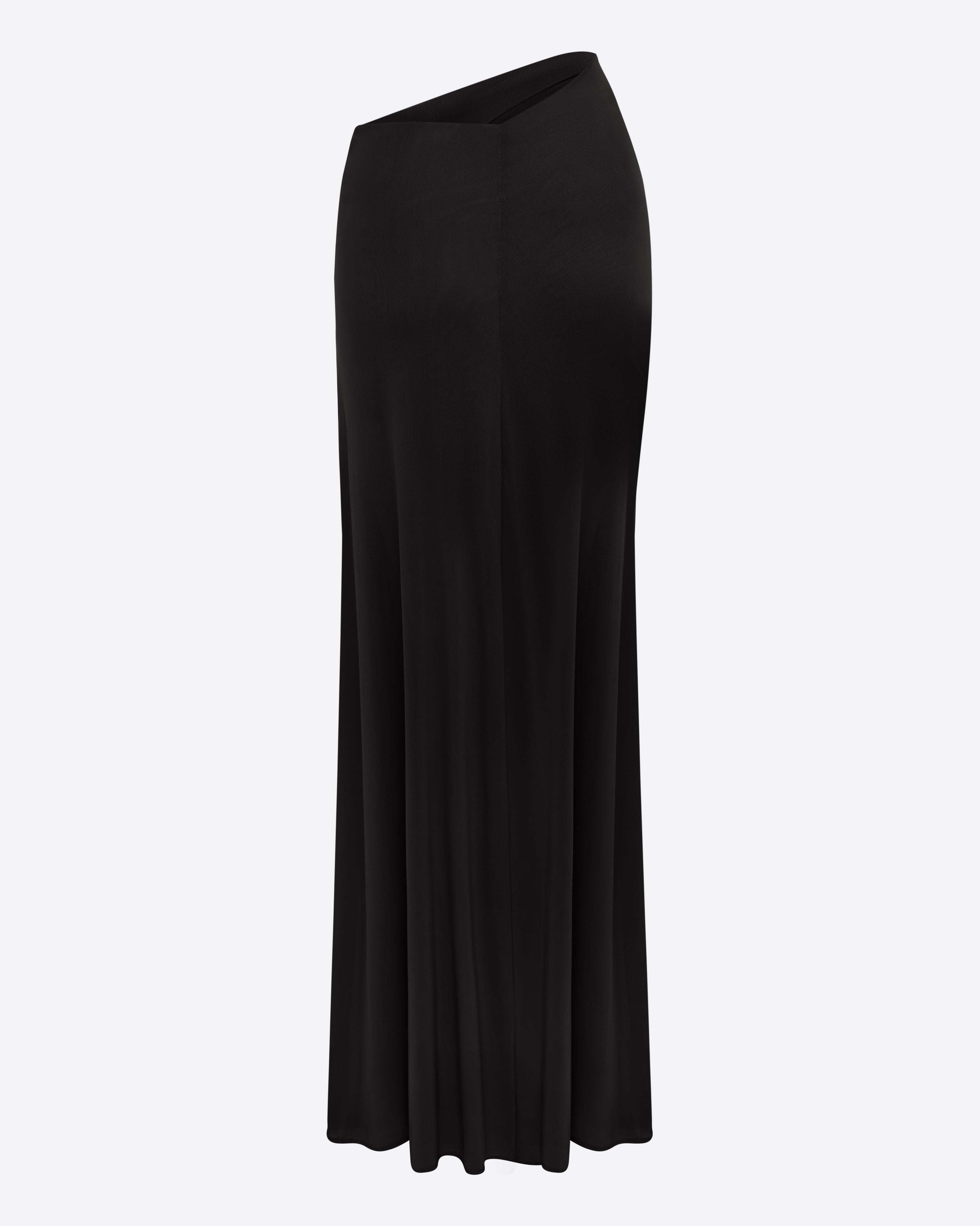 Drape Skirt in Stretch Mesh