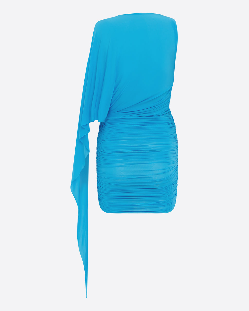 Drape Sleeve Mini Dress in Jersey