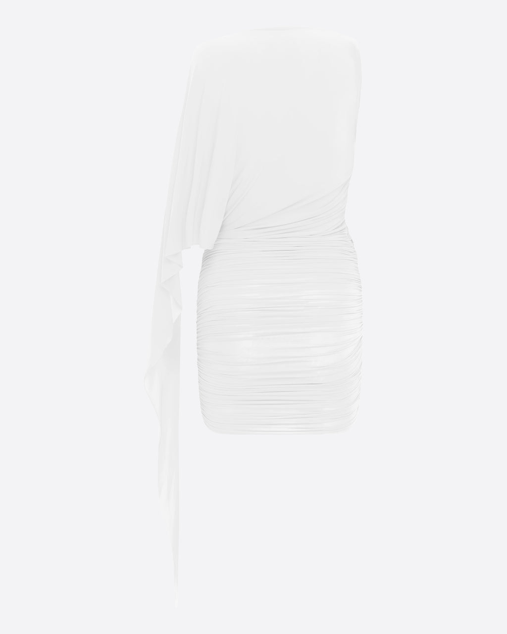 Drape Sleeve Mini Dress in Jersey