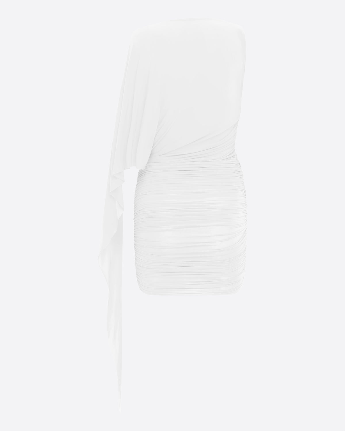 Drape Sleeve Mini Dress in Jersey
