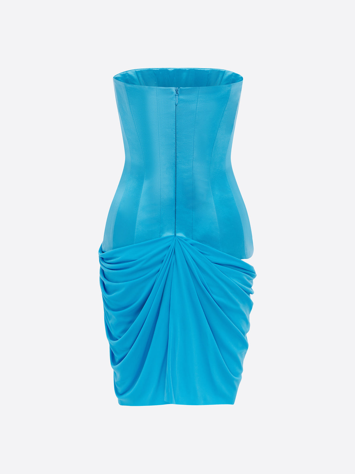 Draped Mini Dress in Duchess Satin & Jersey - d1857re27-draped-mini-dress-in-duchess-satin-jersey-aqua-12.jpg