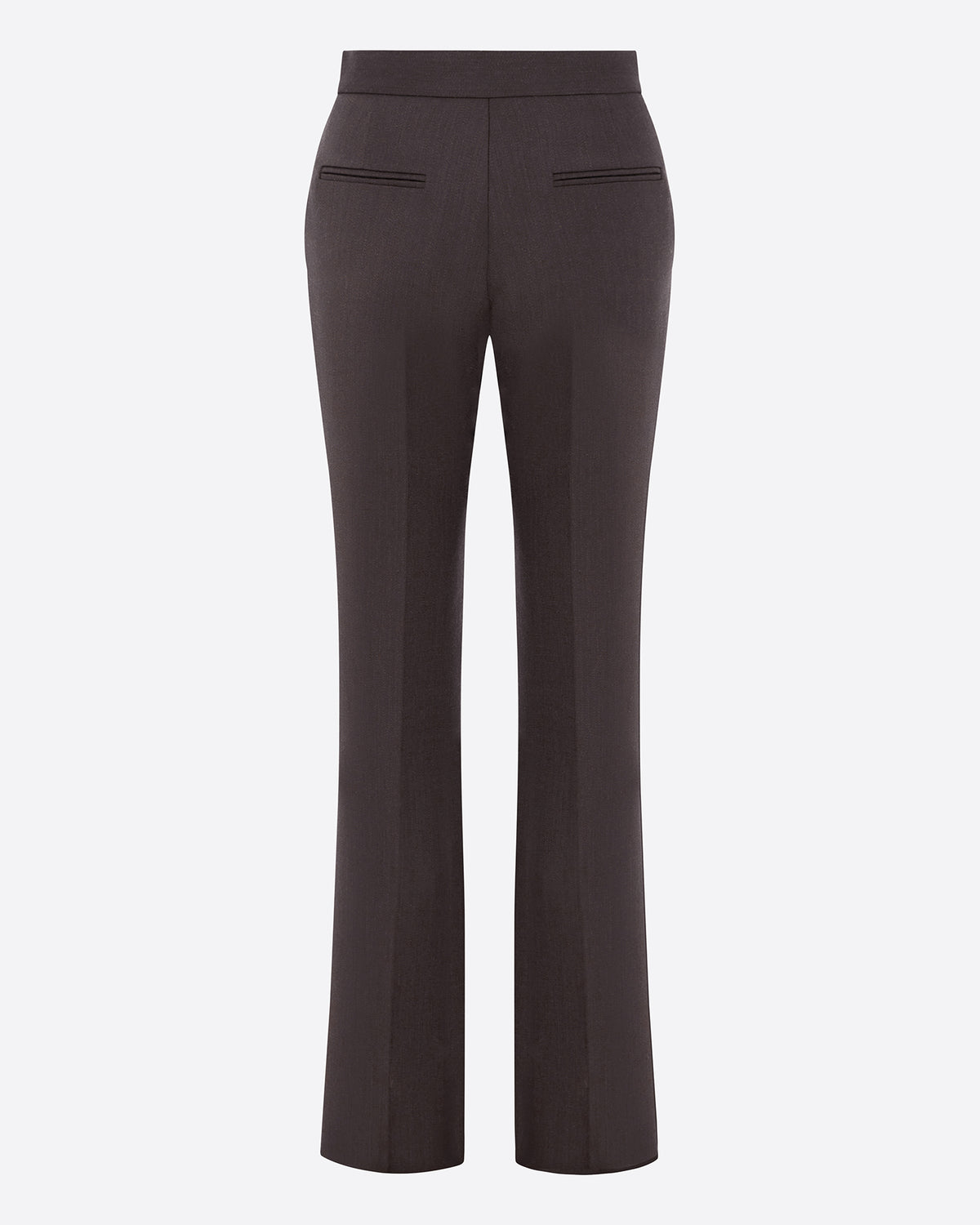 Flare Trouser in Wool Suiting