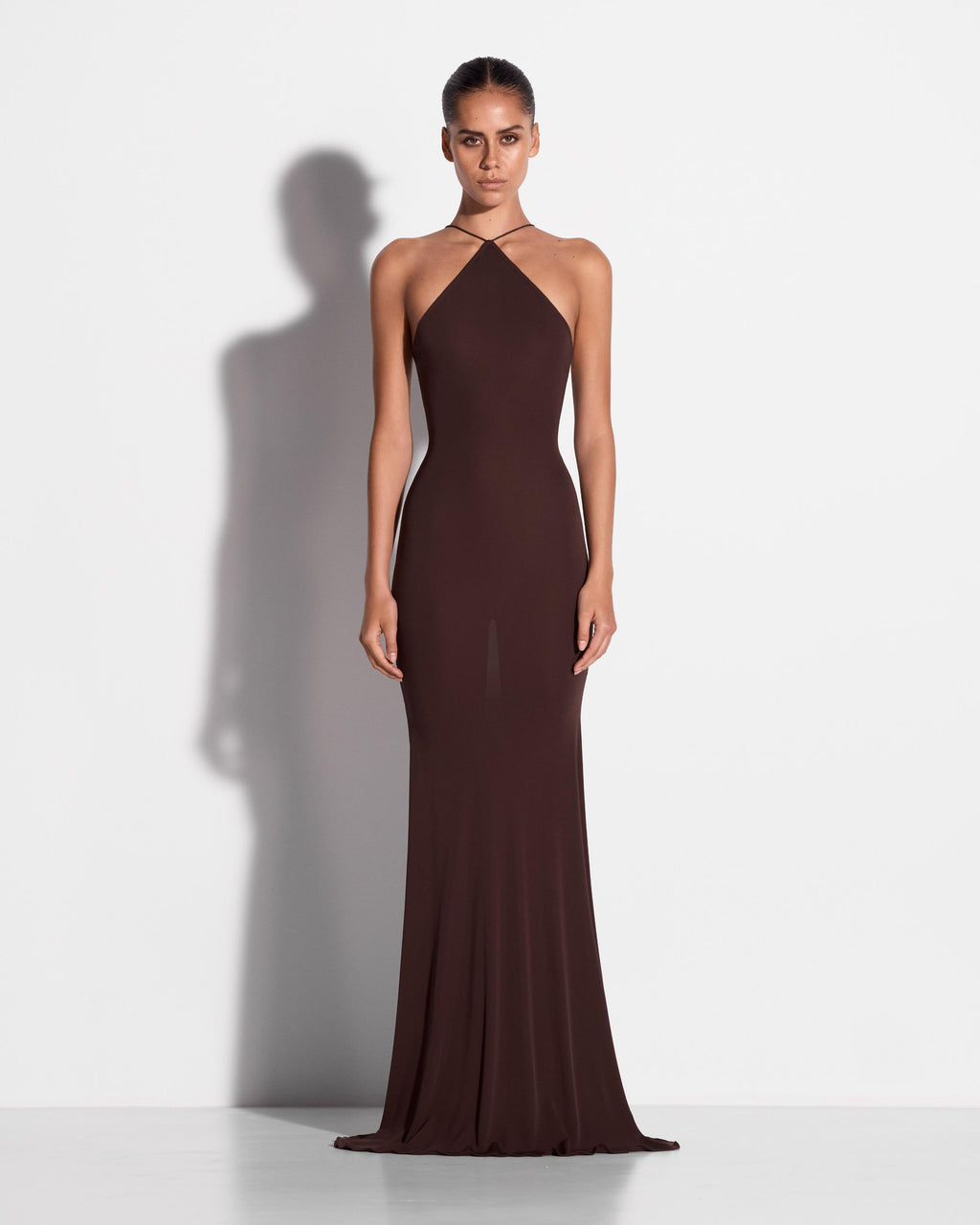 Halter Gown in Jersey